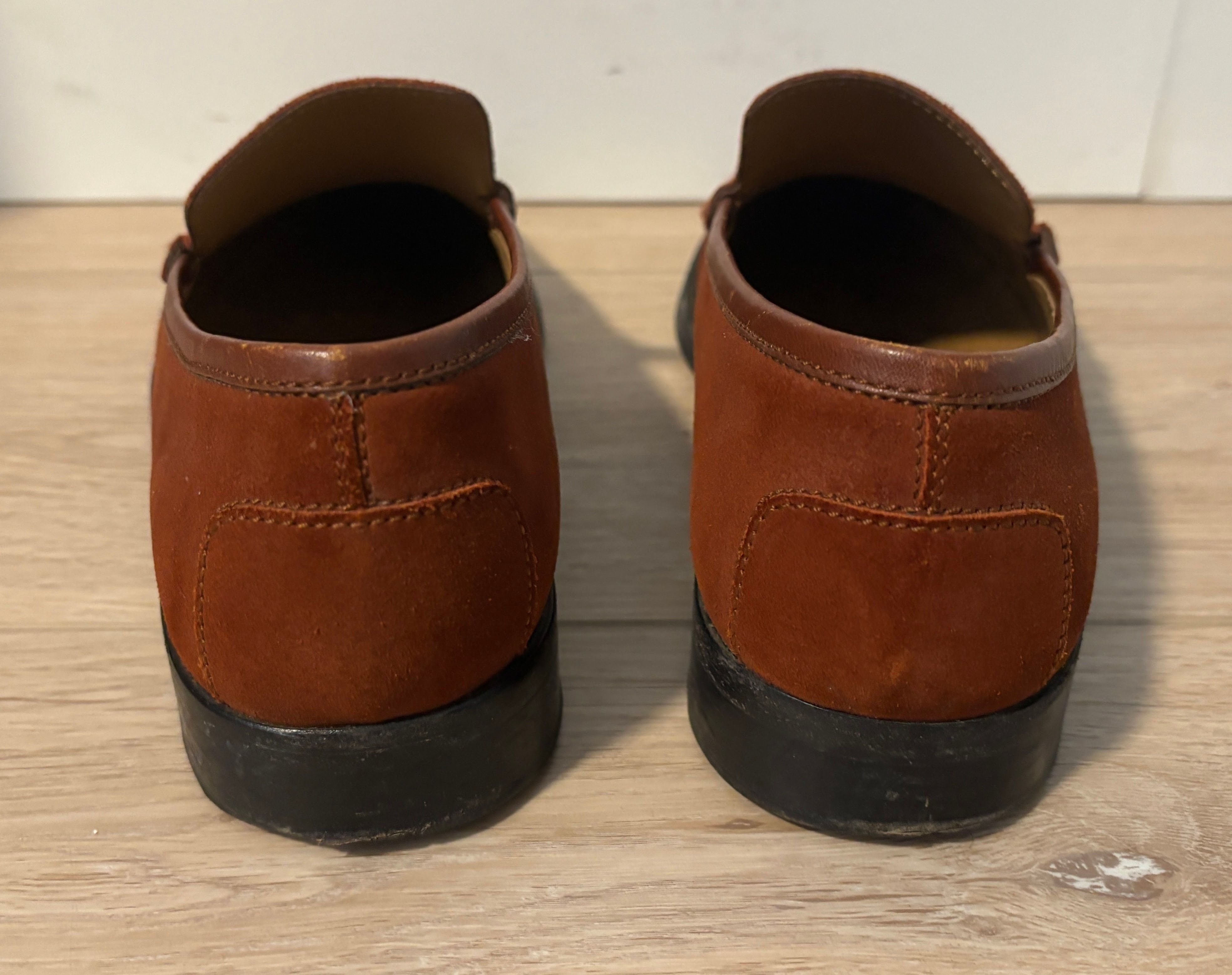 Tod's $750 Burnt Sienna Suede Slip on Shoes/ Loafers 9.5 Size US 9.5 / EU 42-43 - 6 Thumbnail