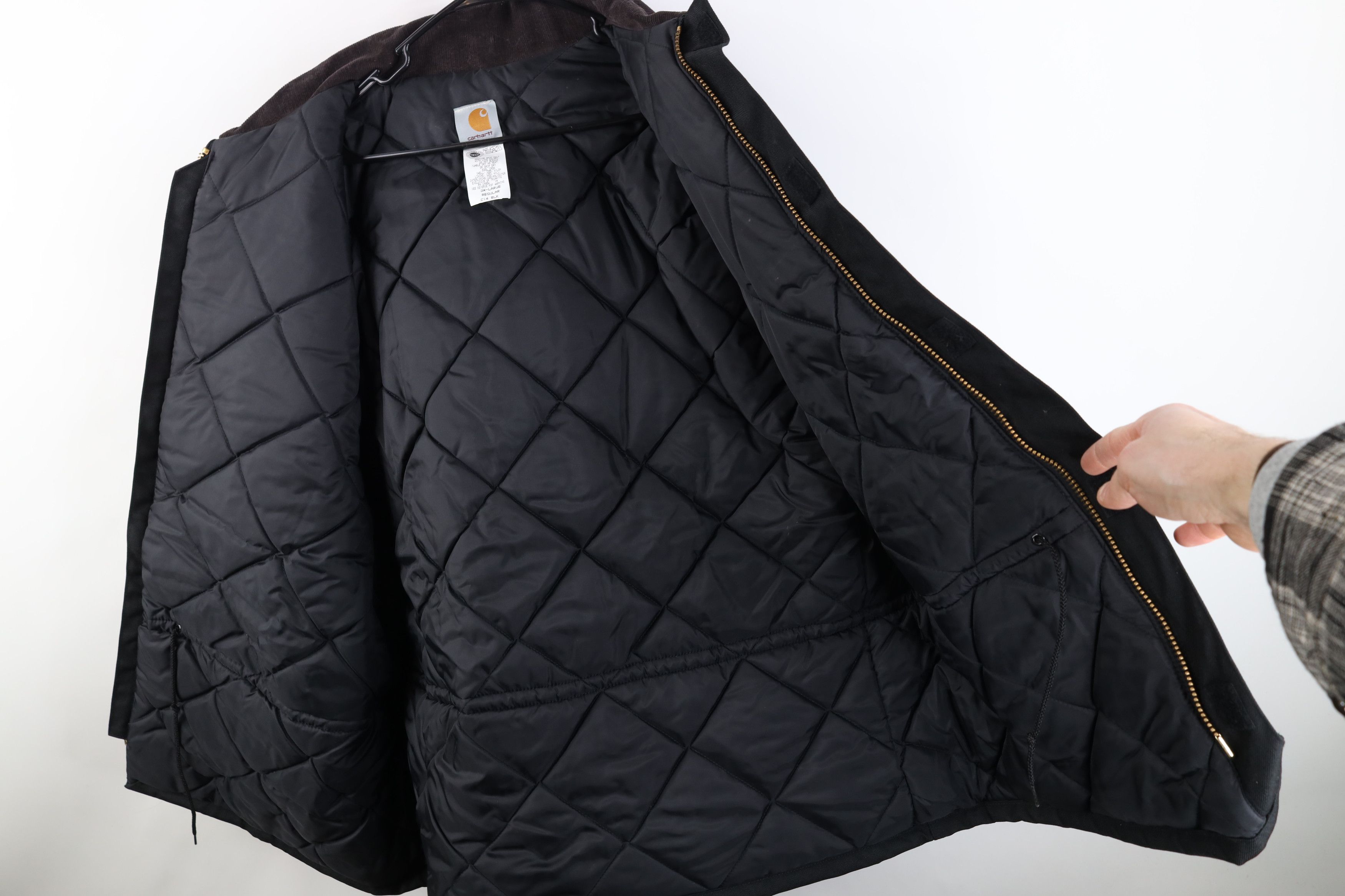 Carhartt Deadstock Vintage Y2K 2000 Carhartt Barn Jacket Black USA Size US XXL / EU 58 / 5 - 8 Thumbnail