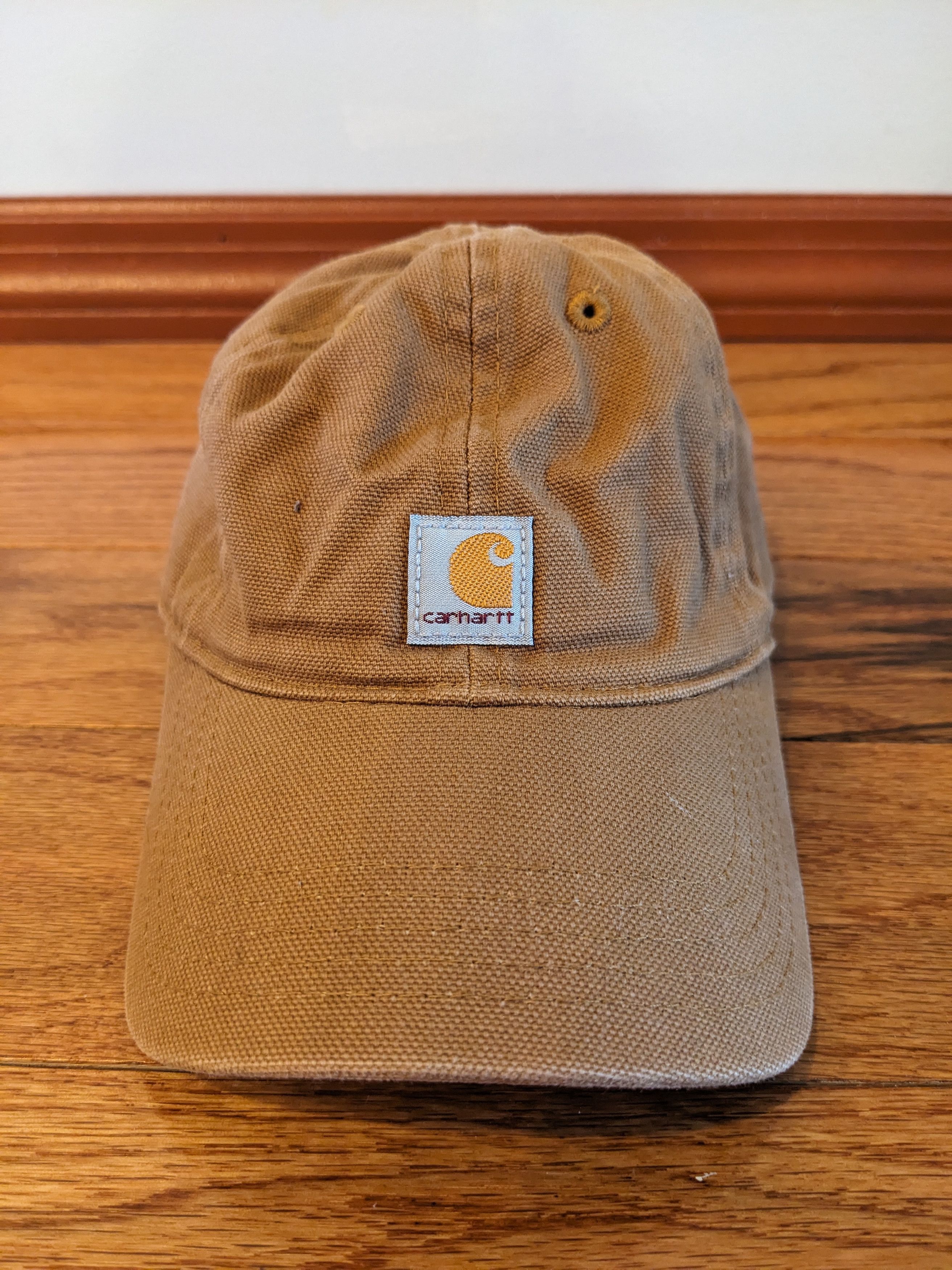 Carhartt × Vintage Vintage Carhartt Kids Brown Hat Size ONE SIZE - 1 Thumbnail