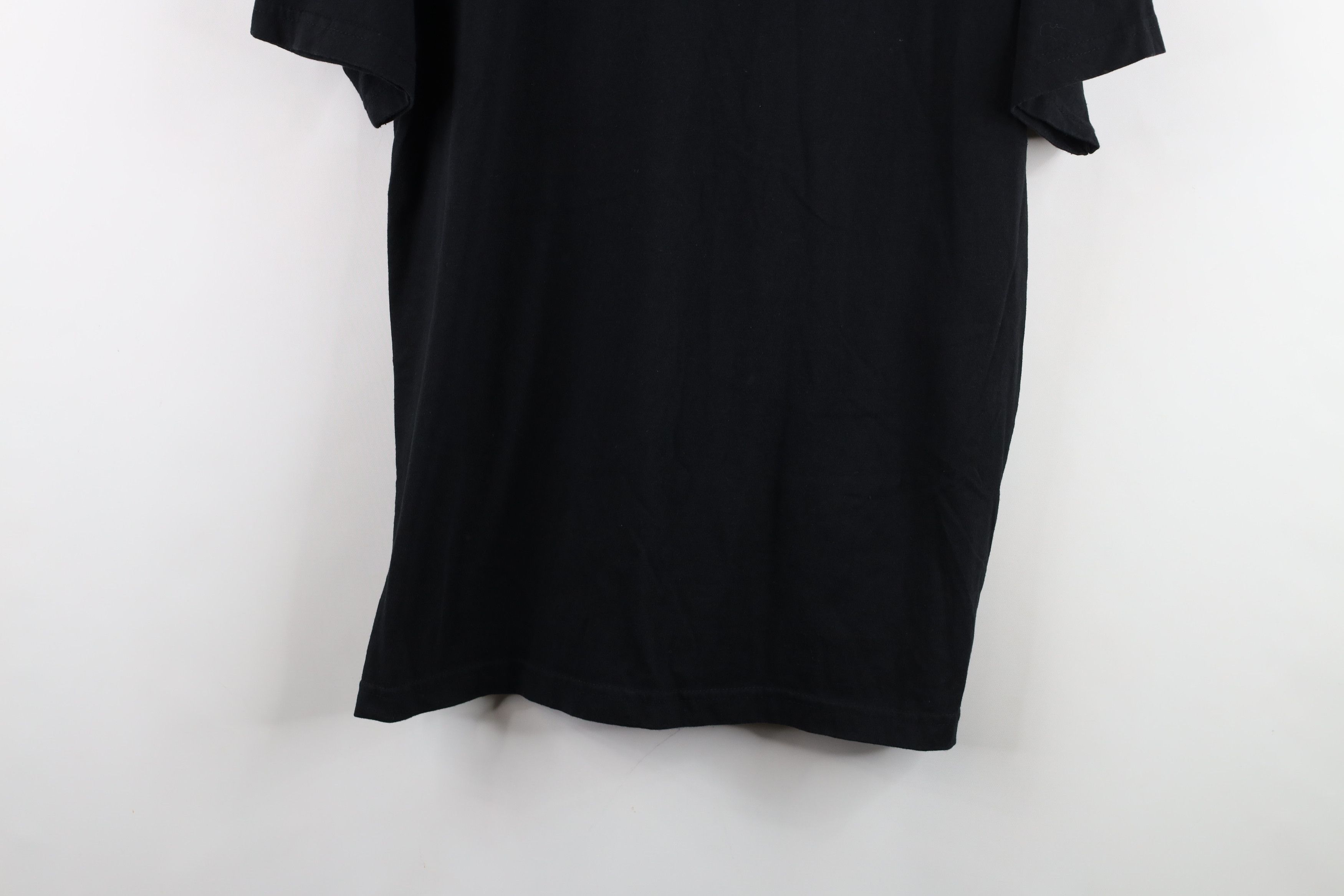 Vintage Vintage 90s Streetwear Short Sleeve T-Shirt Black Cotton Size US L / EU 52-54 / 3 - 3 Thumbnail