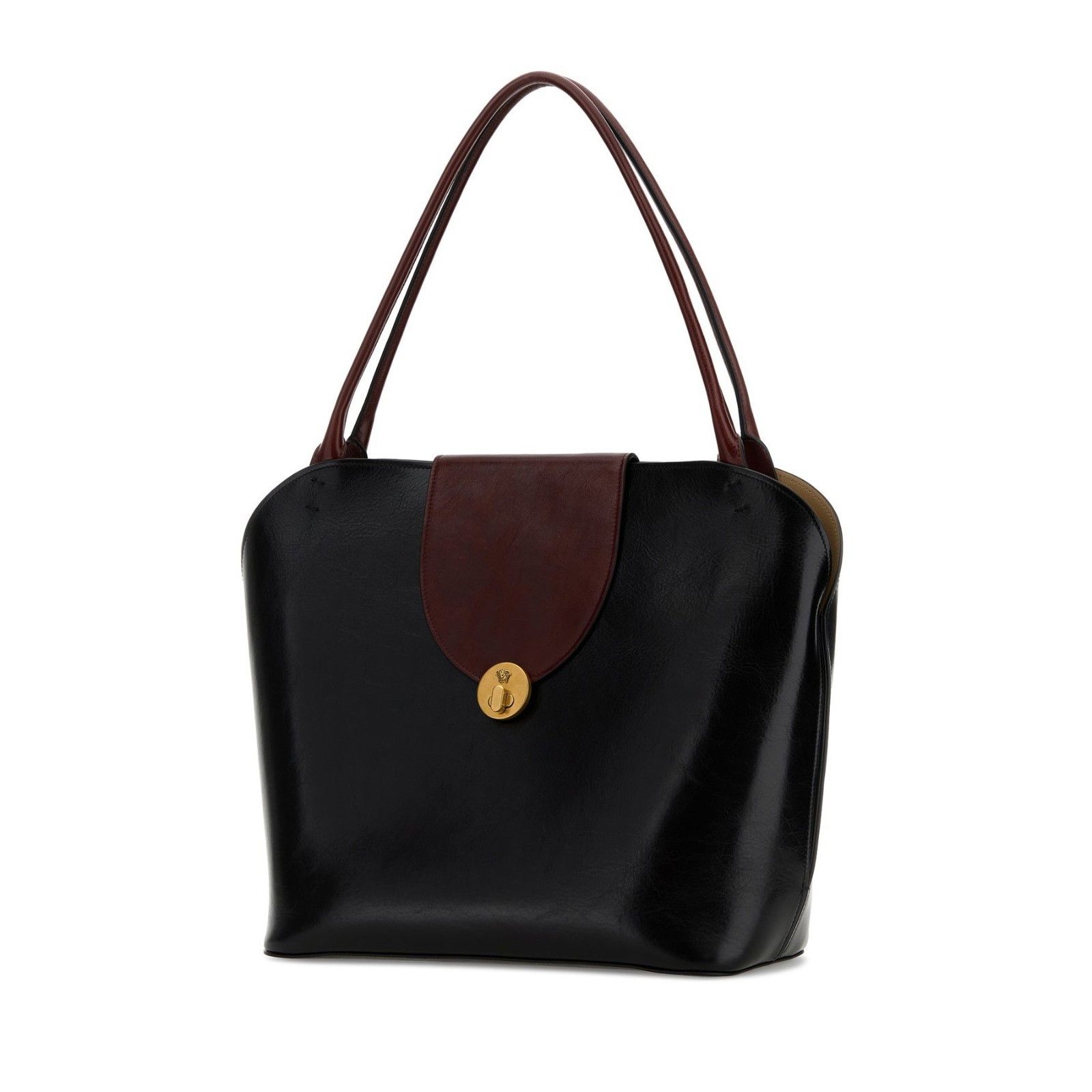 Versace VERSACE Black Shopper Tote Bag New Size ONE SIZE - 2 Thumbnail