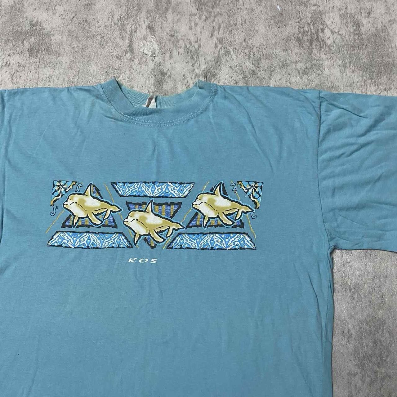 Other Delphins vintage blue T-shirt Size US M / EU 48-50 / 2 - 1 Thumbnail