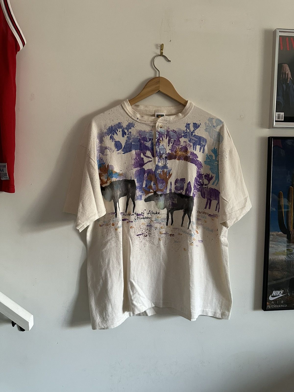 Vintage university of alaska museum vintage handmade art tee 🫎 Size US L / EU 52-54 / 3 - 1 Thumbnail