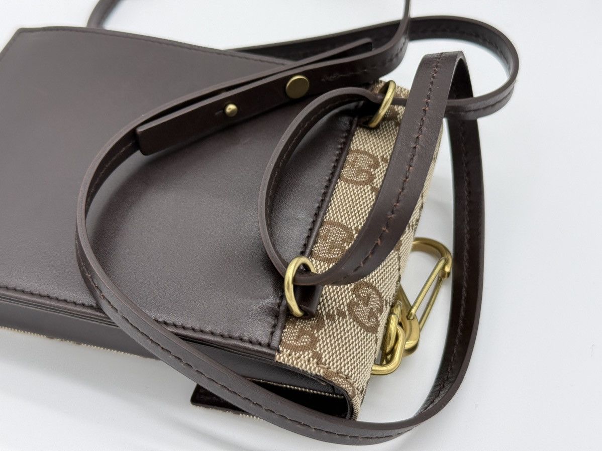 Gucci Gucci GG Canvas Shoulder Bag – Beige with Gold Hardware Size ONE SIZE - 7 Thumbnail