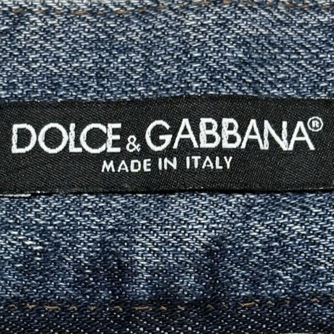 Dolce & Gabbana 2000s DOLCE & GABBANA DISTRESSED JEANS Size US 28 / EU 44 - 8 Thumbnail