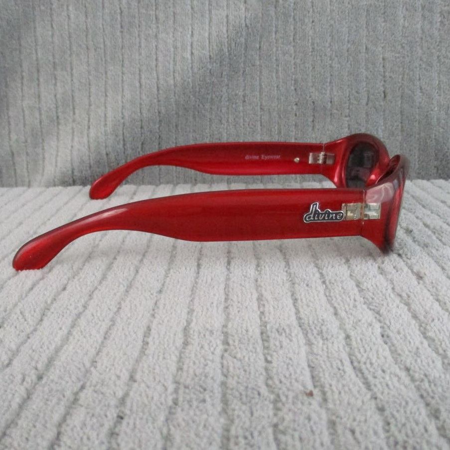 Other New Divine Eyewear Selene Red/Smoke Sunglasses Women's NWT Size ONE SIZE - 5 Thumbnail