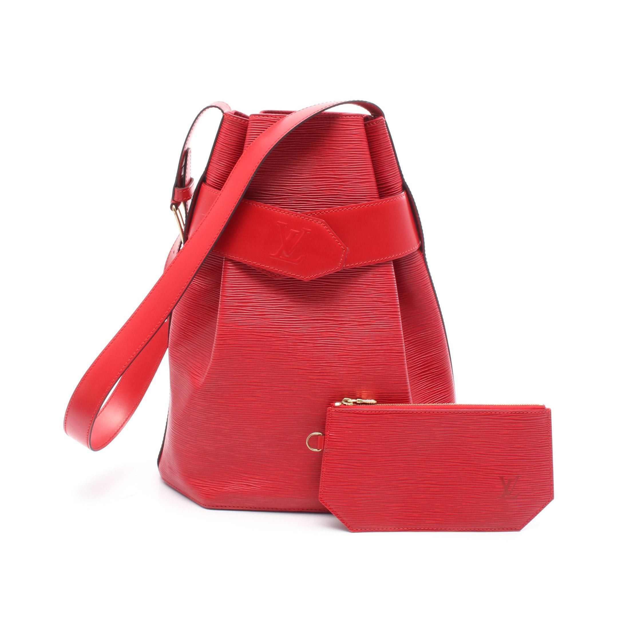 Louis Vuitton Sac De Paul Pm Epi Castilian Red Shoulder Bag Leather, Women's