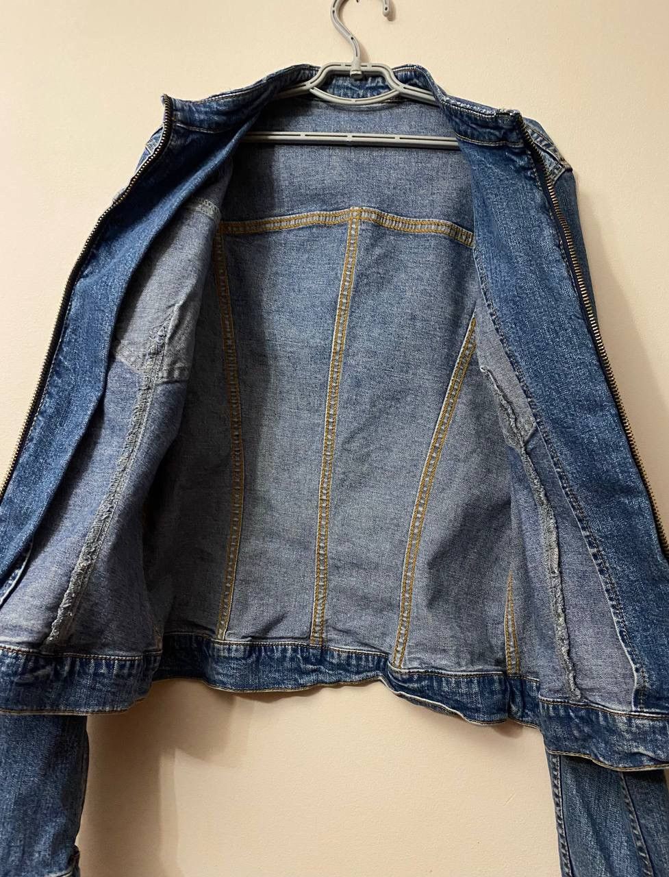 Dolce & Gabbana 💙Dolce&Gabbana Vintage Y2K Denim Zip Jacket Size M / US 6-8 / IT 42-44 - 5 Thumbnail