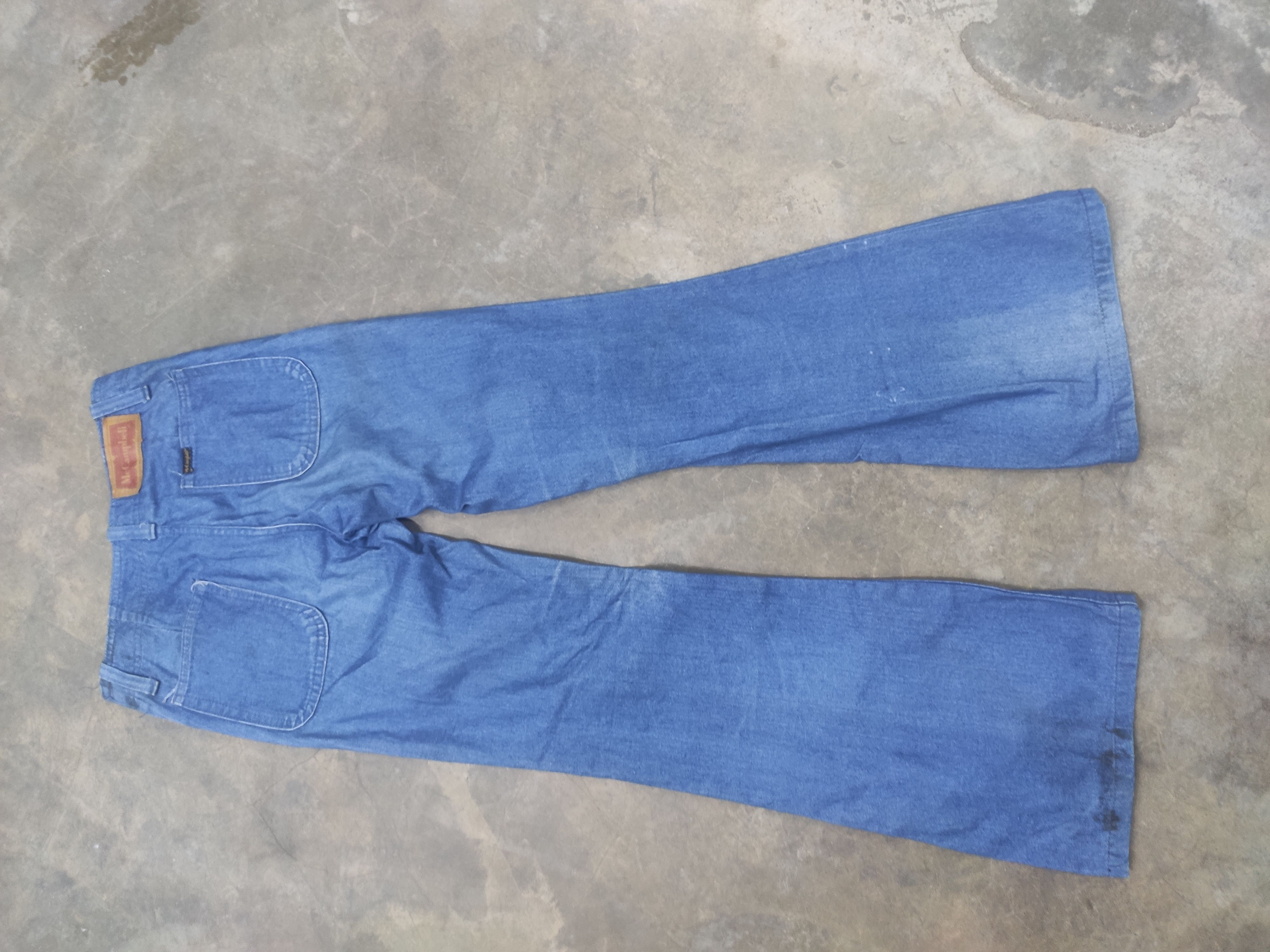 If Six Was Nine Vintage 70s Vintage Mc Campbell jeans flared jeans design Size US 27 - 8 Thumbnail