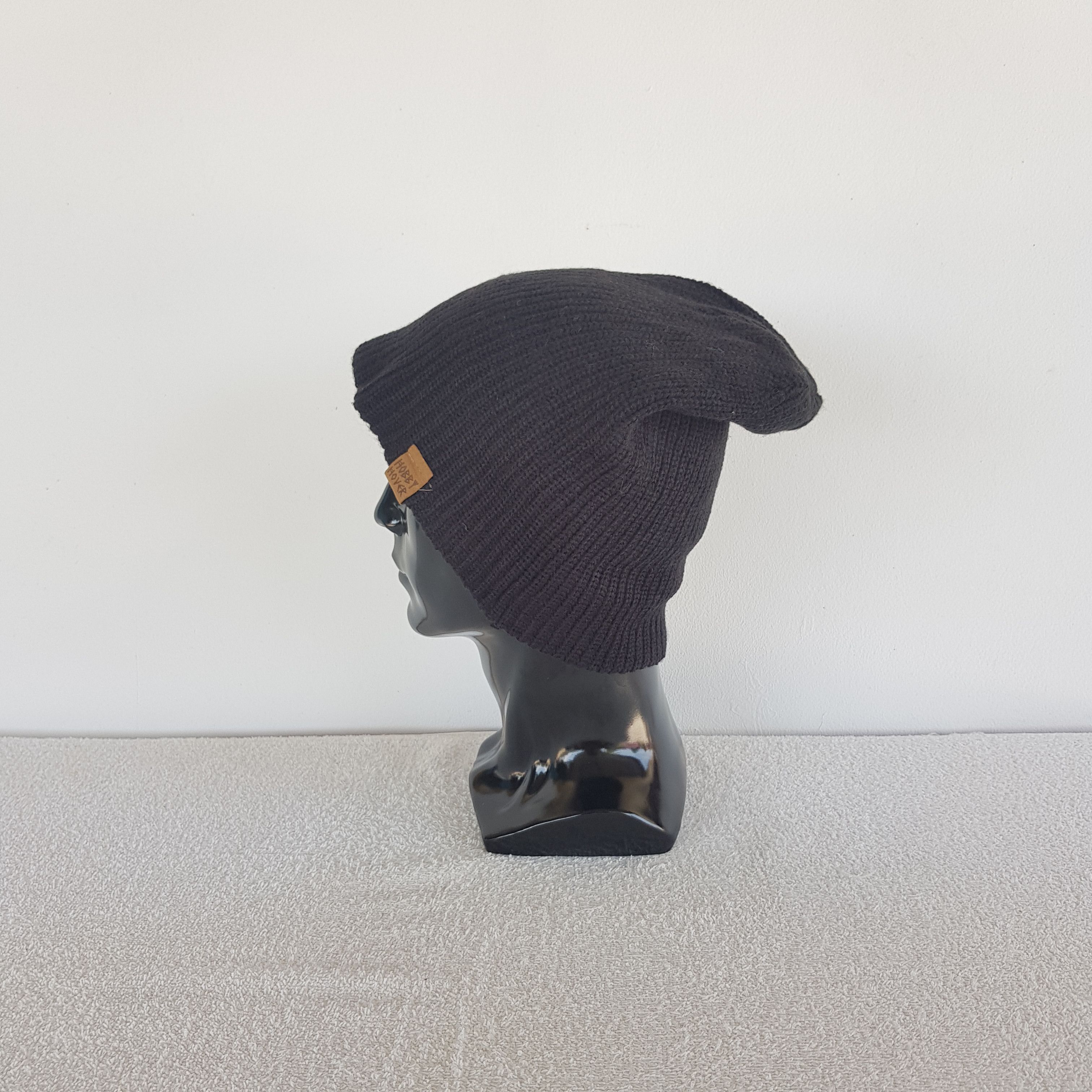 Homespun Knitwear Vintage Hobby Hover Beanie Knitted Snow Caps Hats. Size ONE SIZE - 4 Thumbnail