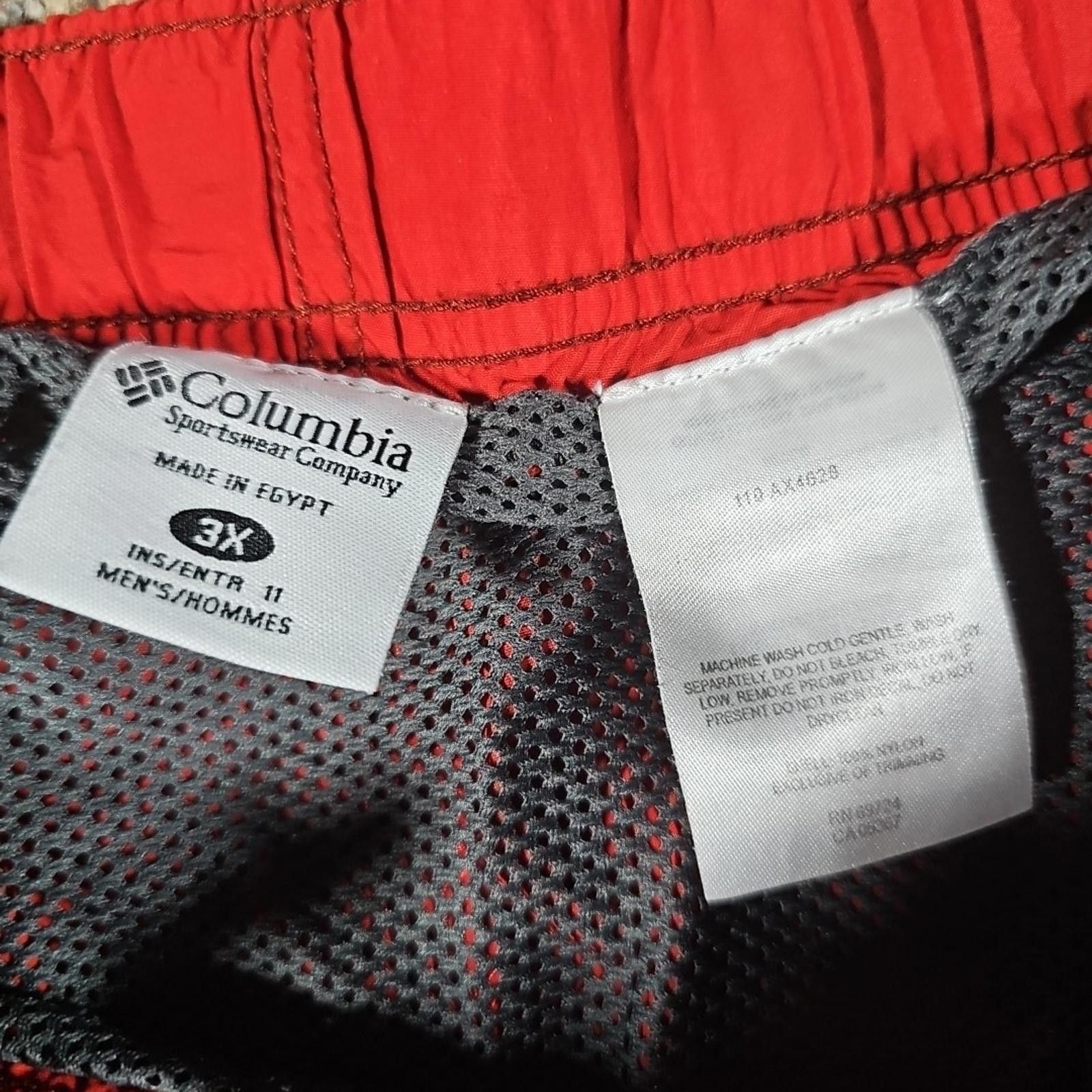 Columbia Columbia Omnishade 3X Belted Red Shorts Size US 32 / EU 48 - 3 Thumbnail