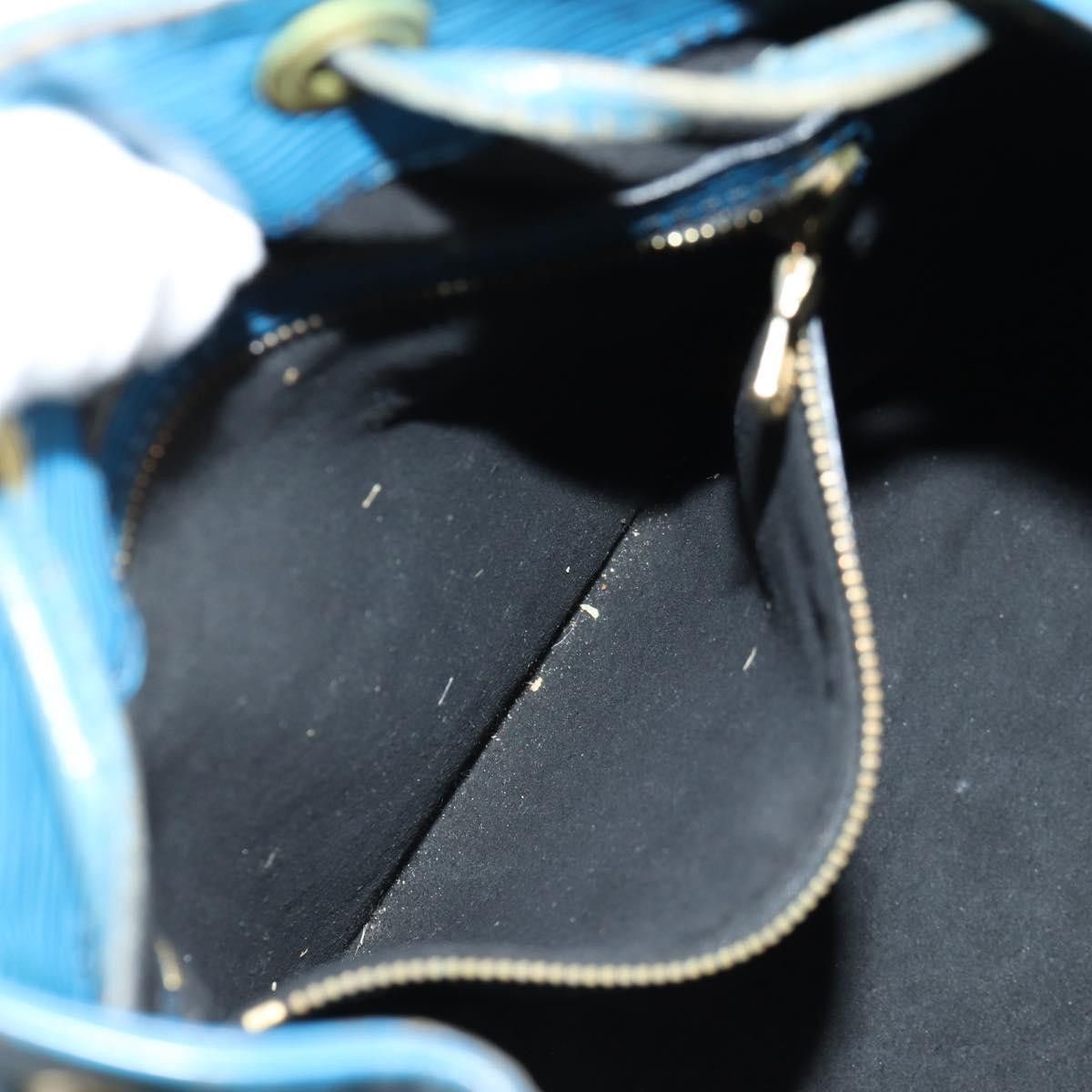 Louis Vuitton LOUIS VUITTON Epi Petit Noe Shoulder Bag Blue M44105 Size ONE SIZE - 13 Thumbnail
