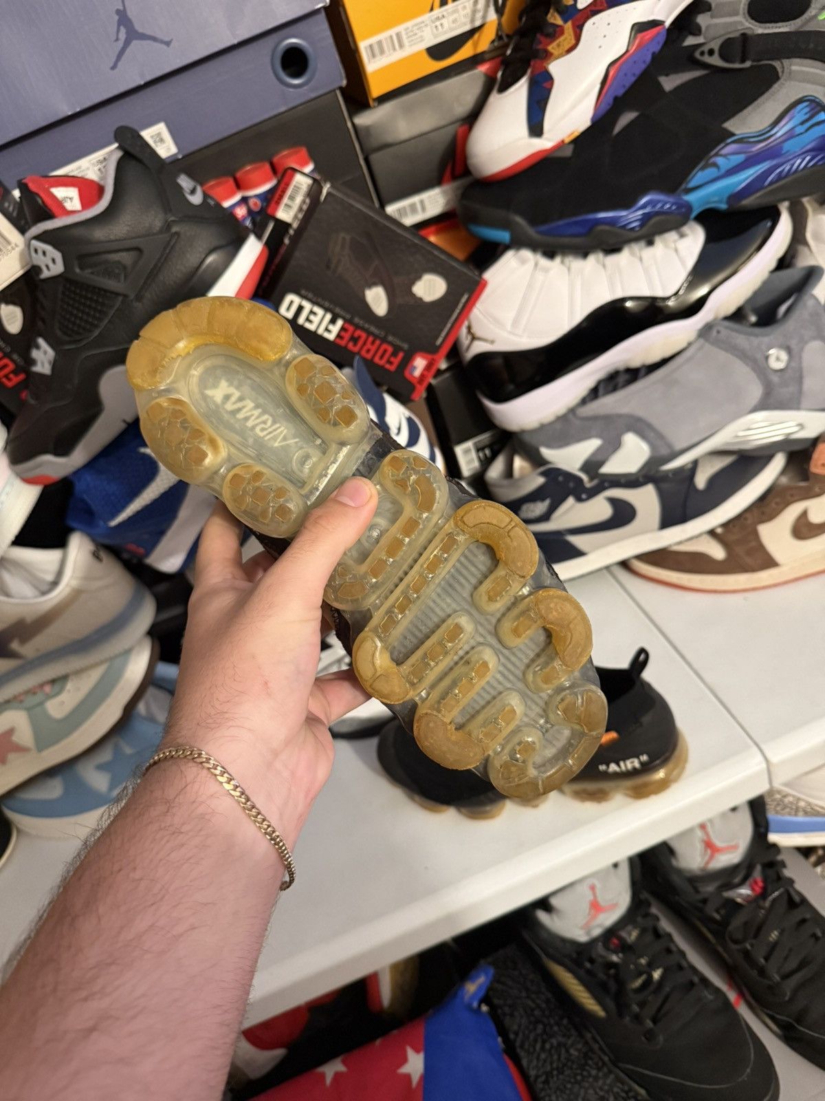 Nike × Off-White Nike off white vapormax size 8.5 Size US 8.5 / EU 41-42 - 5 Thumbnail