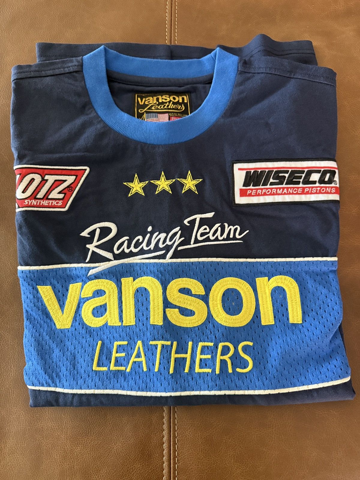 Supreme × Vanson Leathers Supreme x Vanson Leather long sleeve top Size US M / EU 48-50 / 2 - 3 Thumbnail