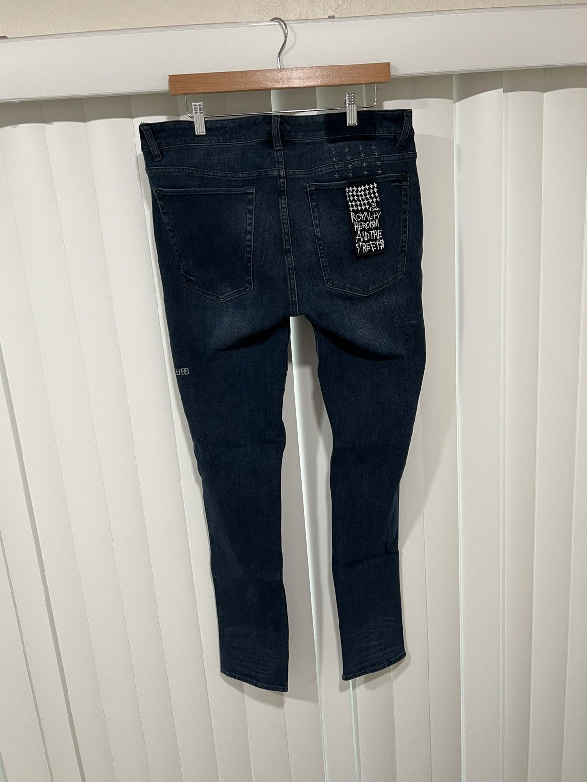 Ksubi Ksubi Van Winkle Denim Dark Blue Size US 34 / EU 50 - 4 Thumbnail