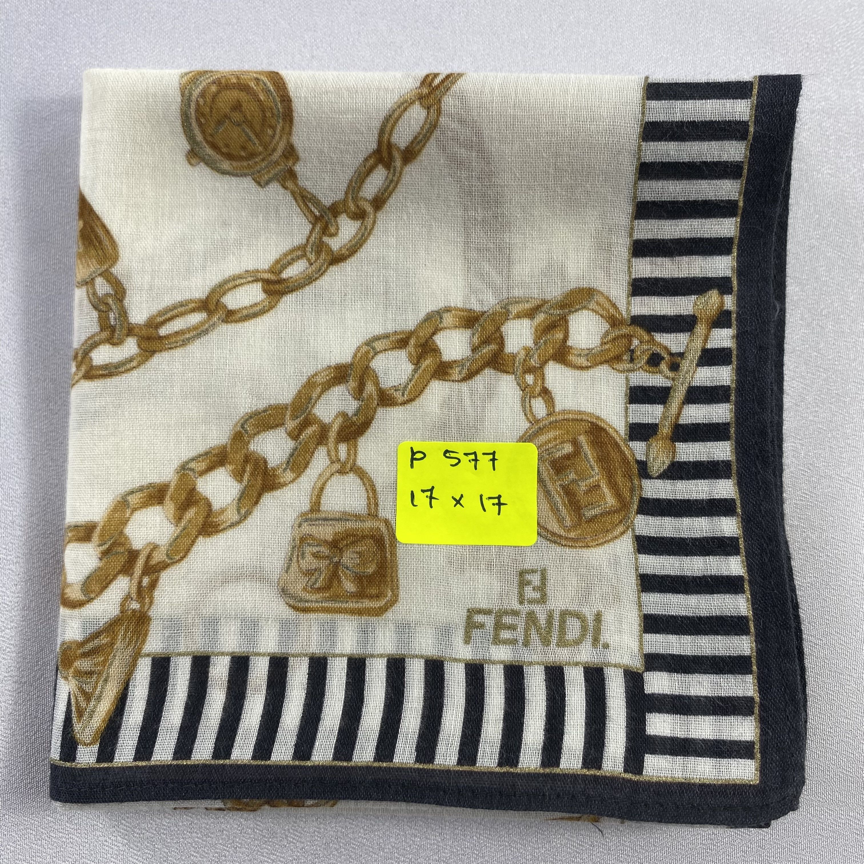Vintage Fendi Handkerchief / Neckerchief / Bandana-P577 Size ONE SIZE - 5 Thumbnail