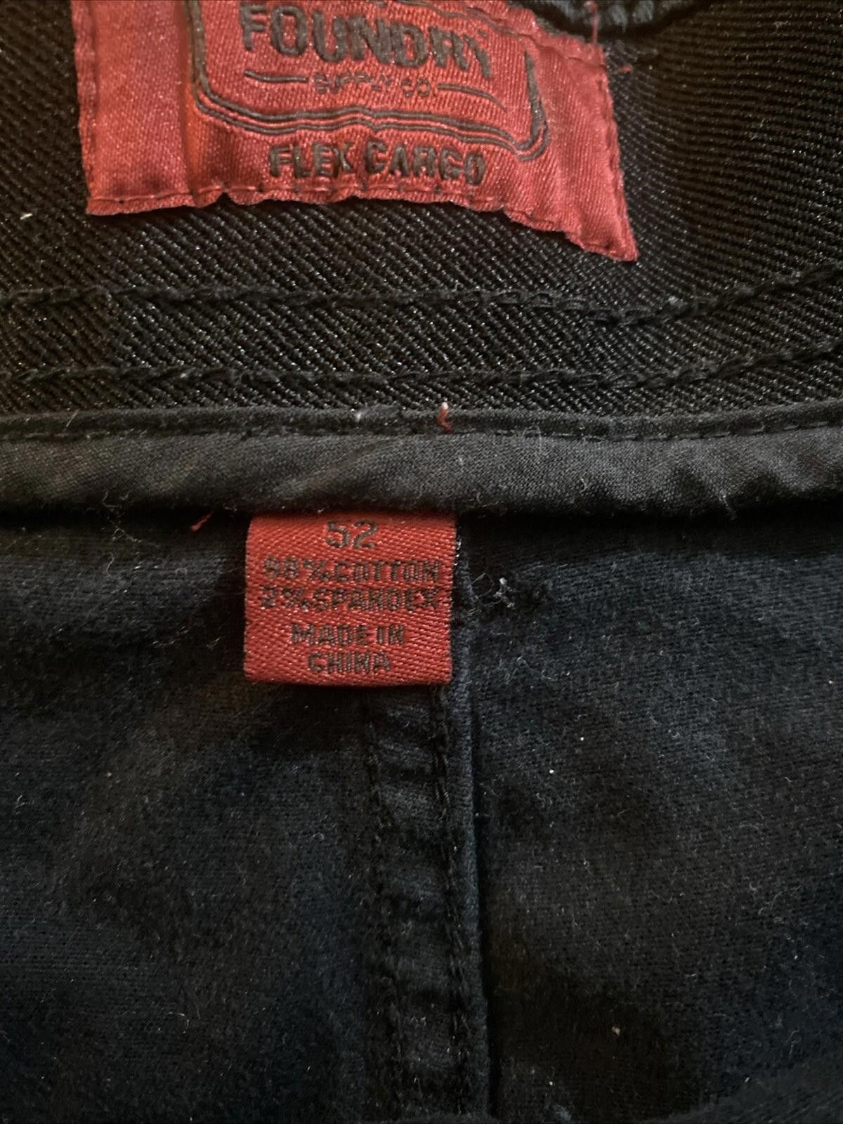 Vintage Foundry foundry Black Flex cargo shorts Size 52 Stretch Waist Band Size US 44 / EU 60 - 3 Thumbnail