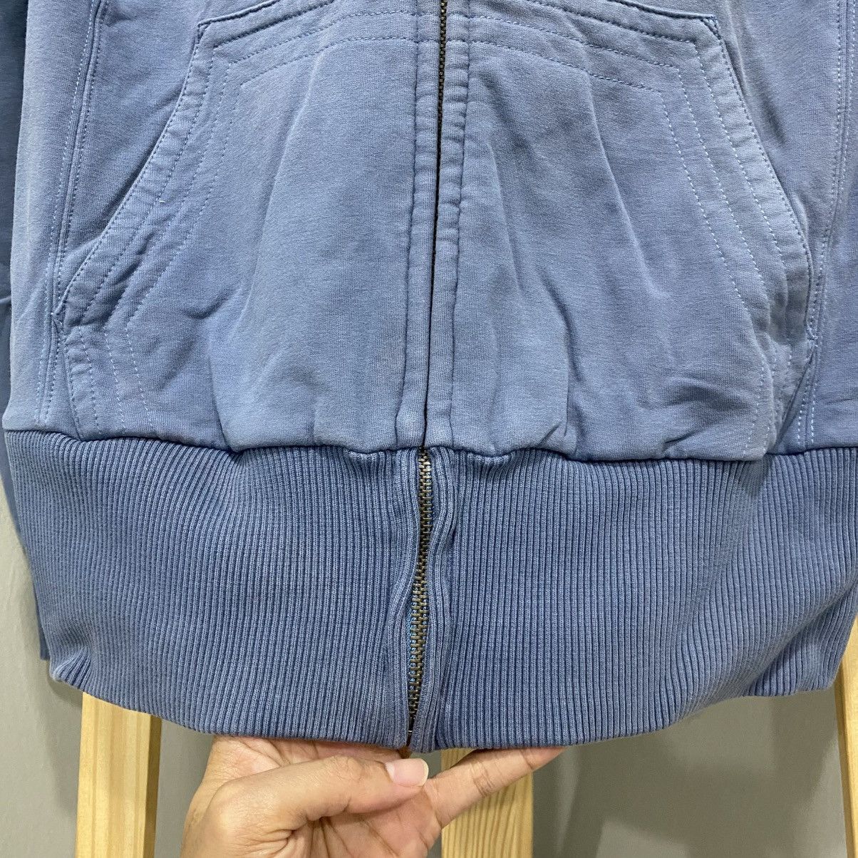 Diesel Diesel Y2K Grunge Cyber Zip-Up Jacket Blue Funnel Neck Size M / US 6-8 / IT 42-44 - 5 Thumbnail