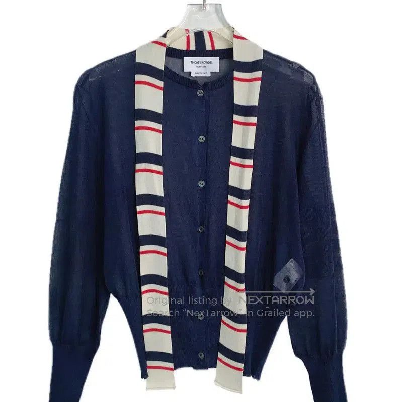 Thom Browne Thom Browne Blue Silk Women's Shirt . Size M / US 6-8 / IT 42-44 - 1 Thumbnail