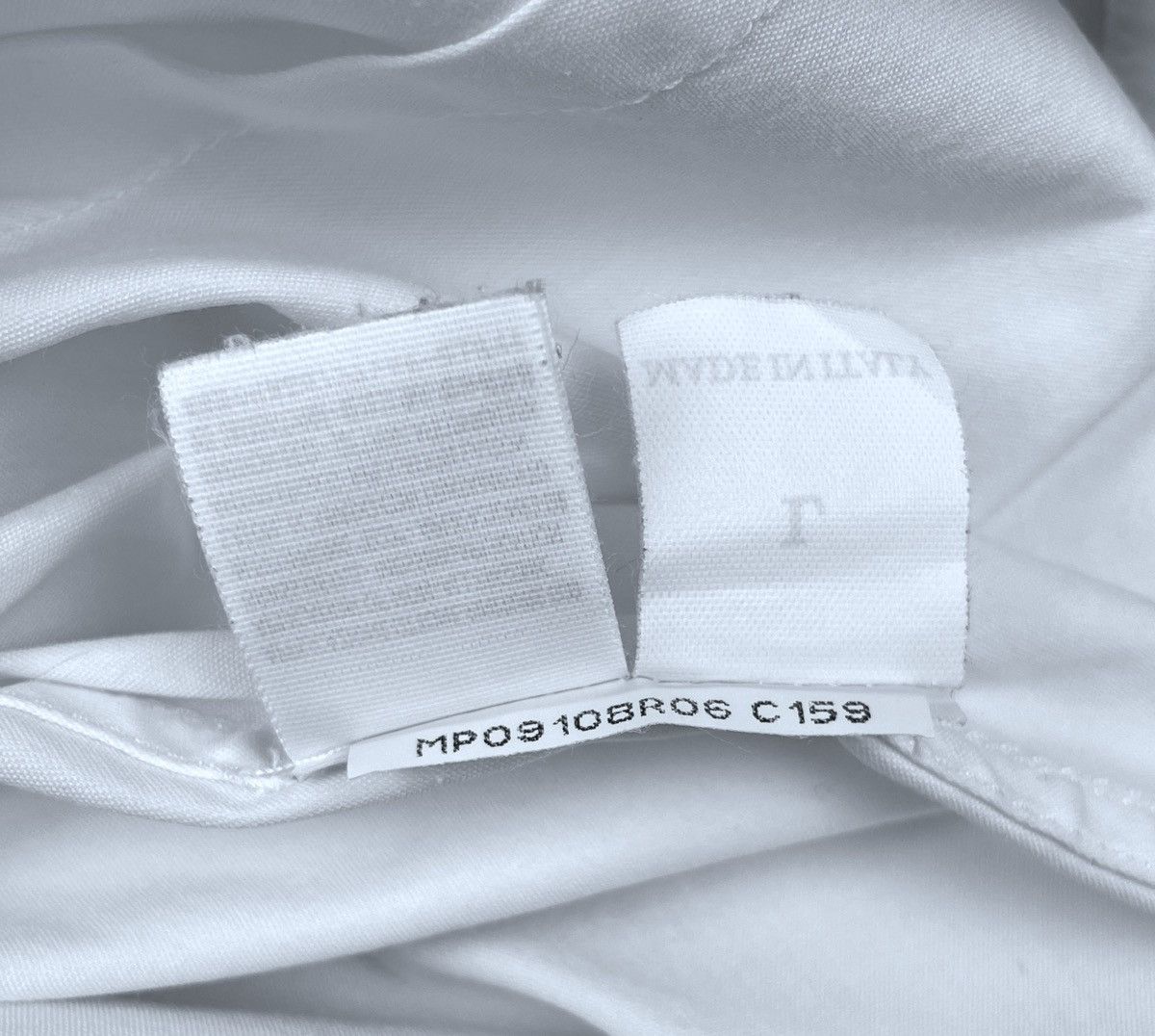 Brunello Cucinelli Brunello Cucinelli Classic Cotton Stretch LS Shirt Size L Size L / US 10 / IT 46 - 15 Thumbnail