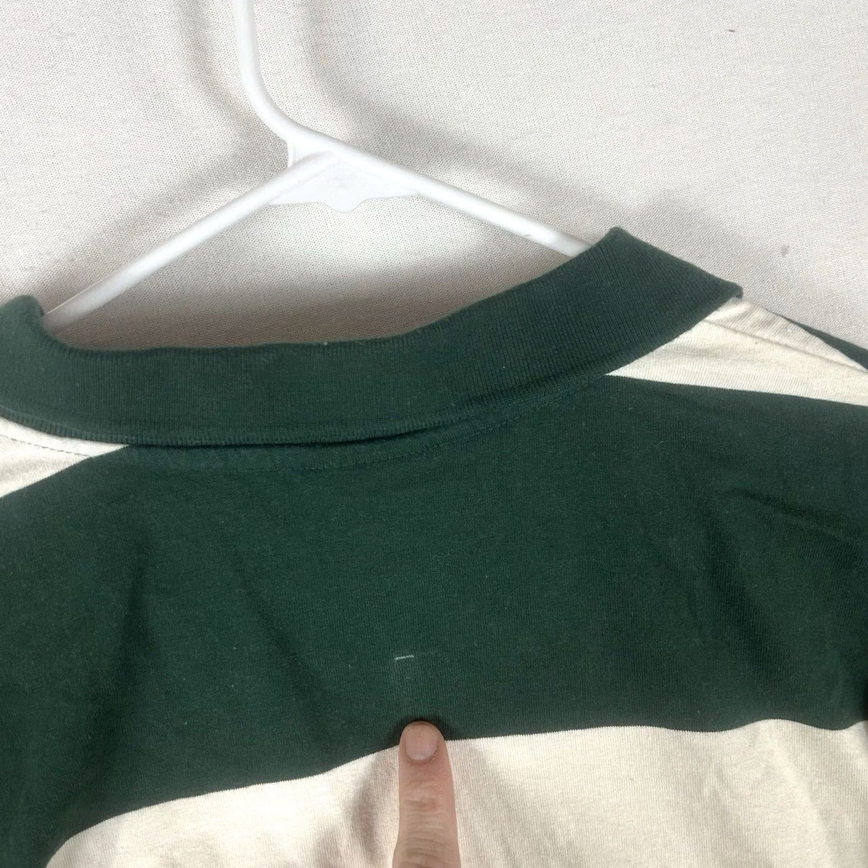 Disney Disney Bambi Cropped Sweatshirt Women's S Long Sleeve Striped Logo Pullover Relaxed Cute Disney Bambi Theme Oversized Green Size S / US 4 / IT 40 - 6 Thumbnail