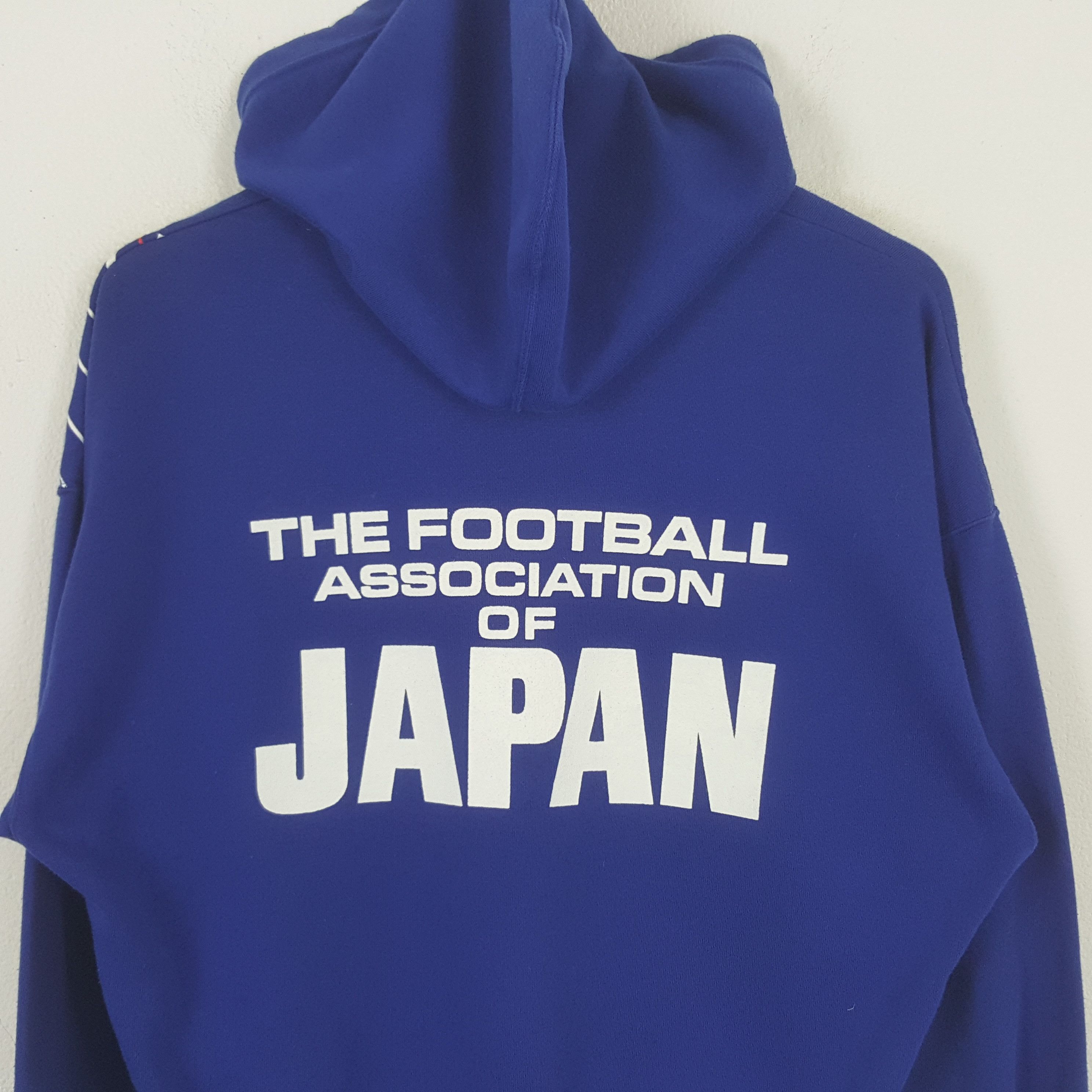 Asics Vintage ASICS The Football Association Of Japan Hoodies RR12 Size US M / EU 48-50 / 2 - 2 Thumbnail