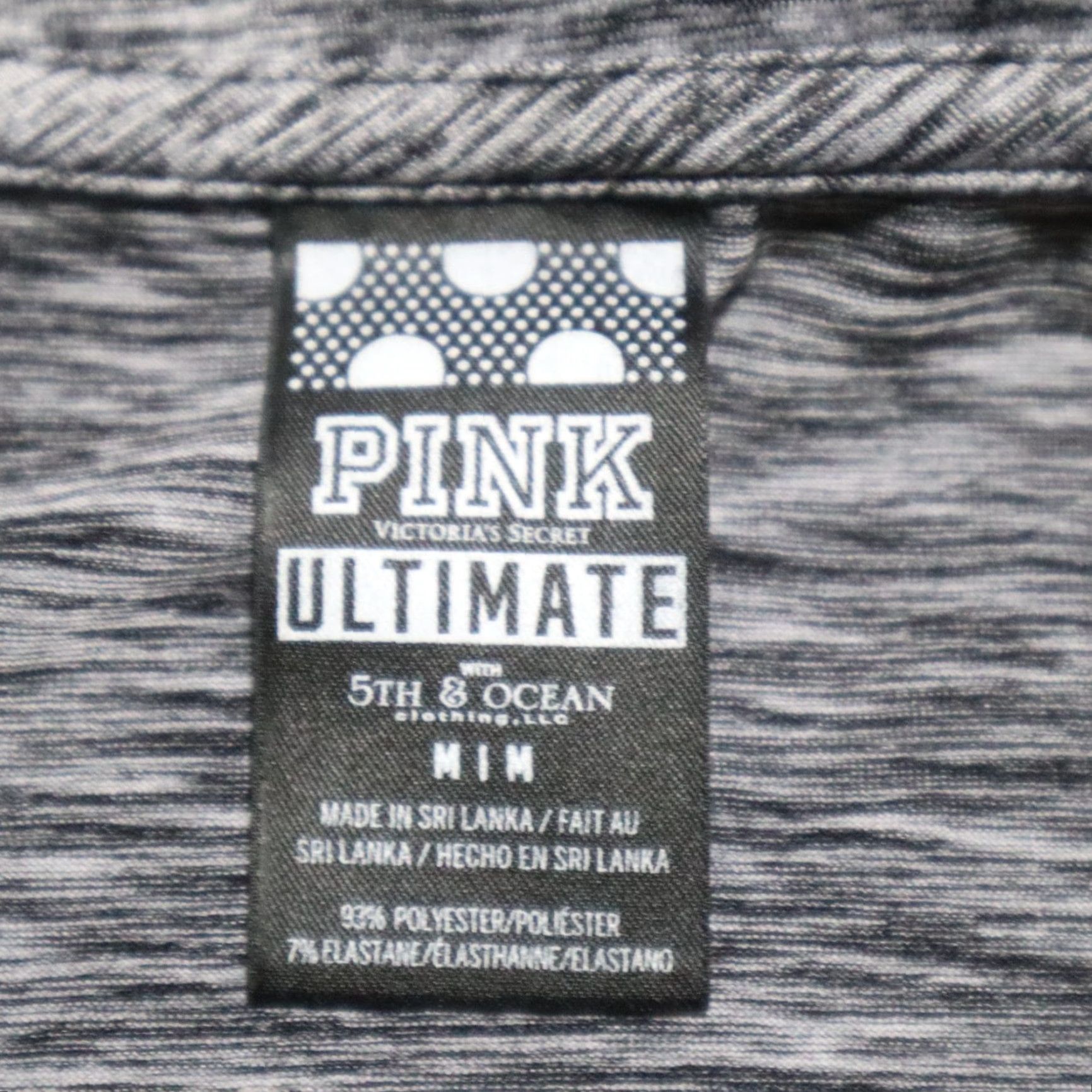 Pinko PINK Shirt Adult M Gray Victoria's Secret PINK Ultimate Heathered Gray Sweater Coat Jacket Size M / US 6-8 / IT 42-44 - 3 Thumbnail