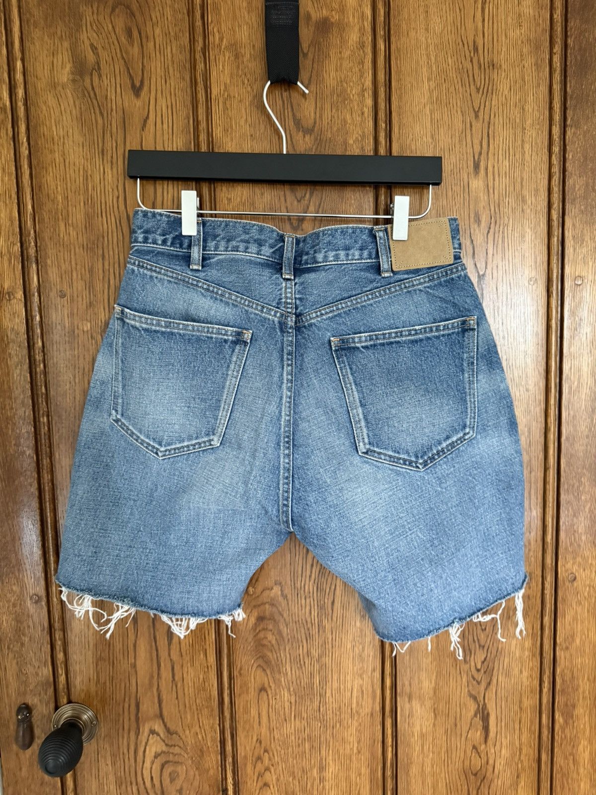 Celine $990 ss24 Celine zuma wash wesley jean denim shorts 28 Hedi Size US 28 / EU 44 - 16 Thumbnail