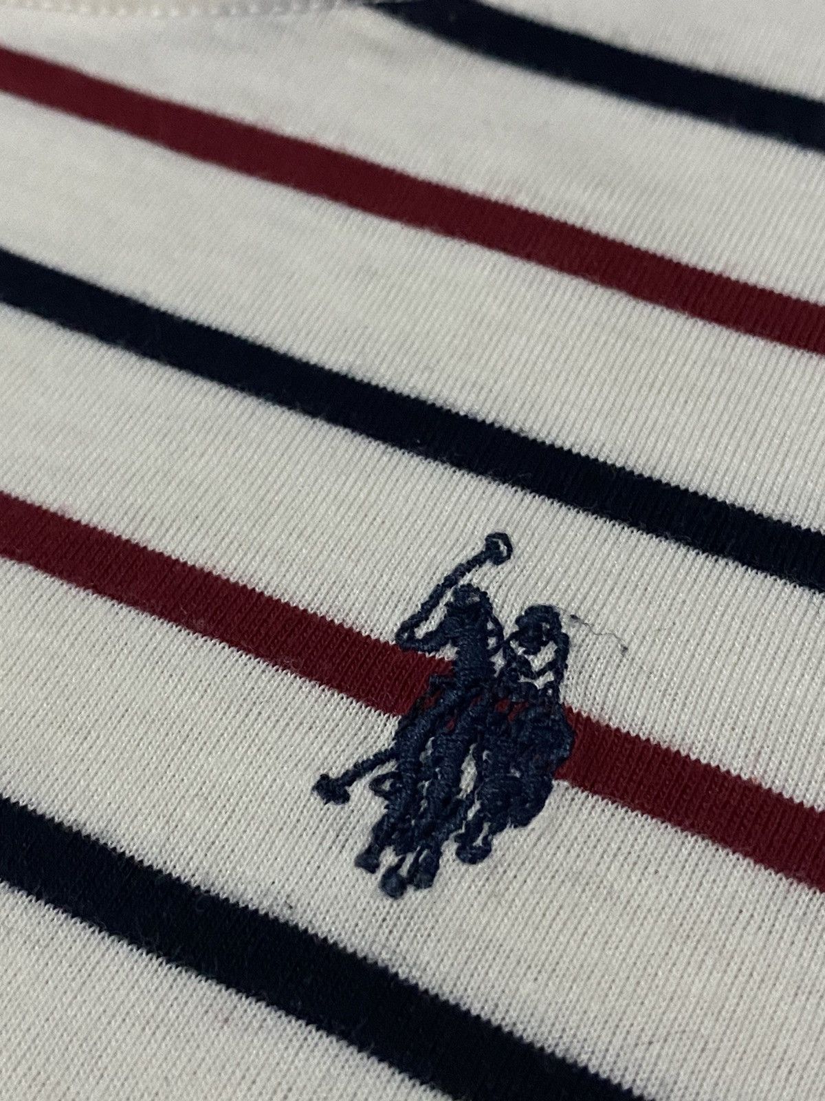 U.S. Polo Assn. U.S POLO ASSN STRIPES EMBROIDERY LOGO TEE Size US L / EU 52-54 / 3 - 5 Thumbnail