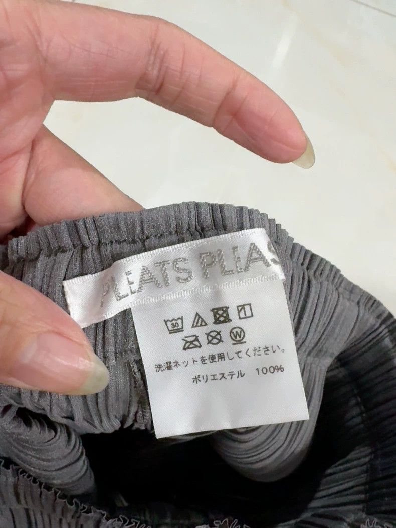 Issey Miyake issey miyake size:3 Grey straight-leg trousers Size US 26 / EU 42 - 3 Thumbnail