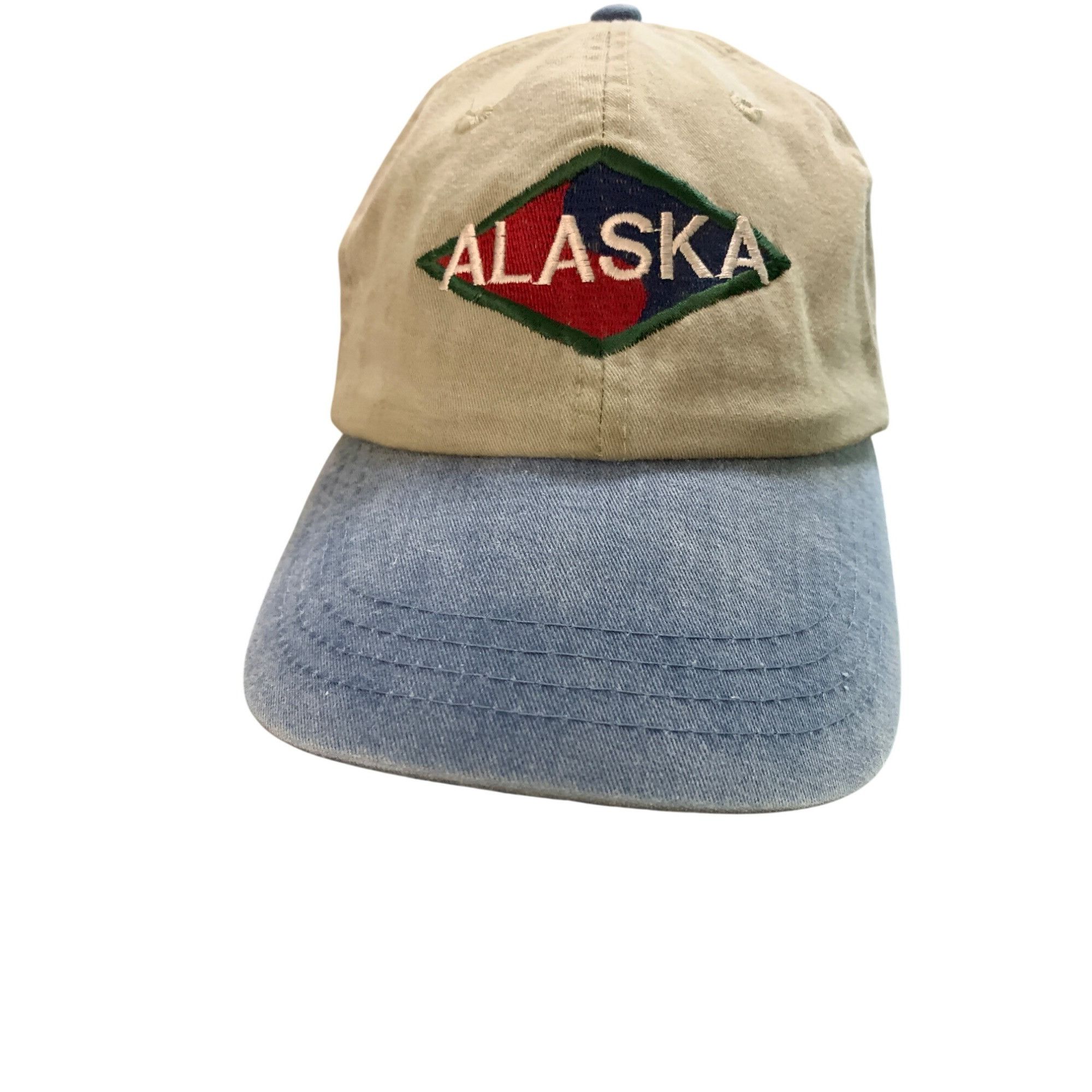 Other 16. Baseball Cap Alaska Two Color Cap with Embroidered Embl Size ONE SIZE - 1 Thumbnail