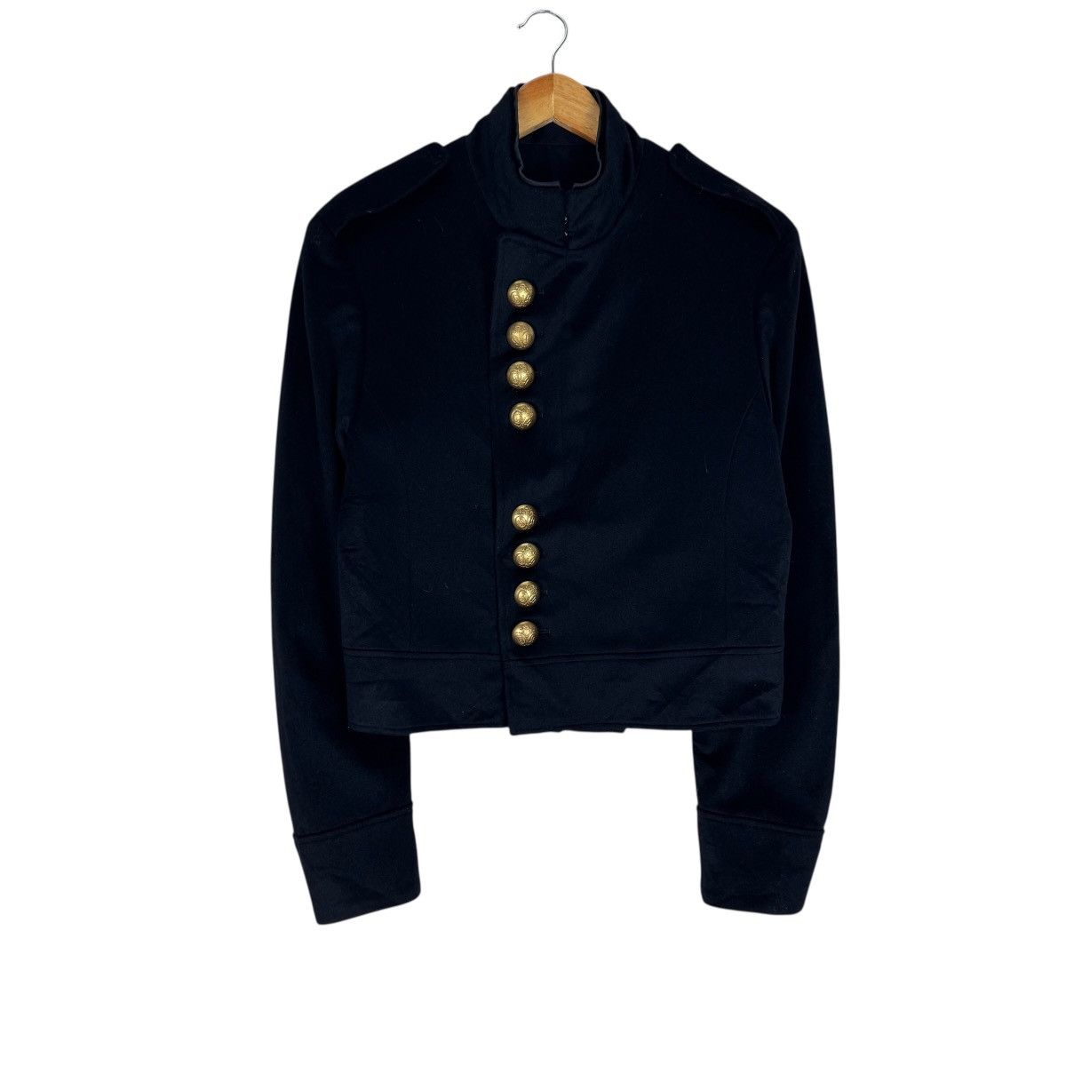 Gucci 🔥GUCCI GG MILITARY GOLD BUTTON CROPPED JACKET Size US M / EU 48-50 / 2 - 4 Thumbnail