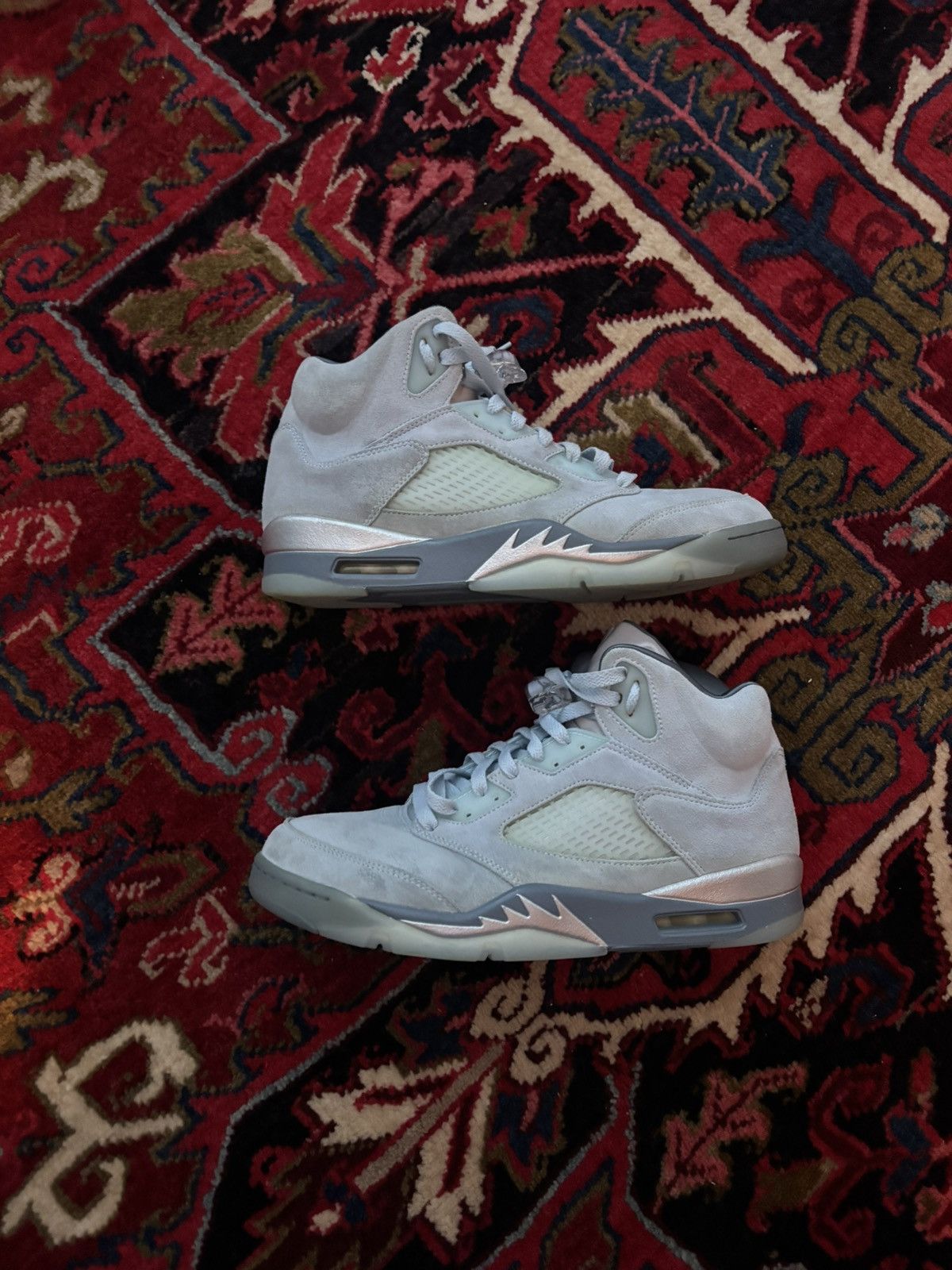 Jordan Brand × Nike Jordan 5 "Blue Bird" Size US 10 / EU 43 - 1 Thumbnail