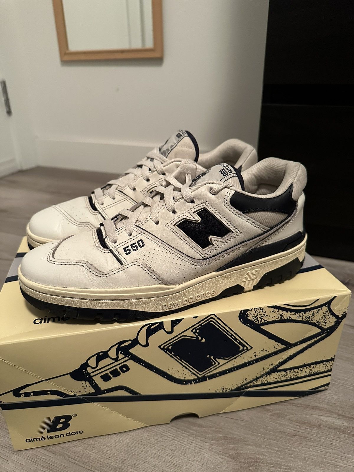 Aime Leon Dore × New Balance Aime Leon Dore x New Balance 550 Size US 8.5 / EU 41-42 - 4 Thumbnail
