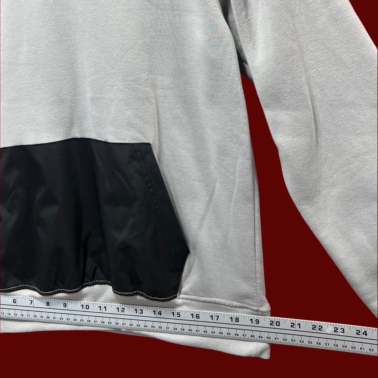 rue21 Rue 21 - Men's Long Sleeved Hooded Sweater - Grey - Medium Size US M / EU 48-50 / 2 - 5 Thumbnail