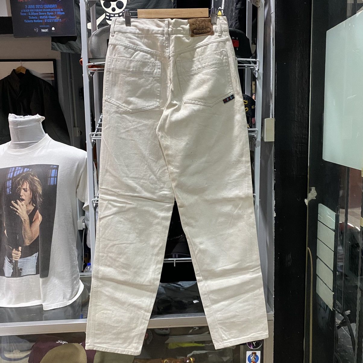 Mambo × Vintage Vintage Mambo Australia White Plain Casual Pants Size US 32 / EU 48 - 1 Thumbnail