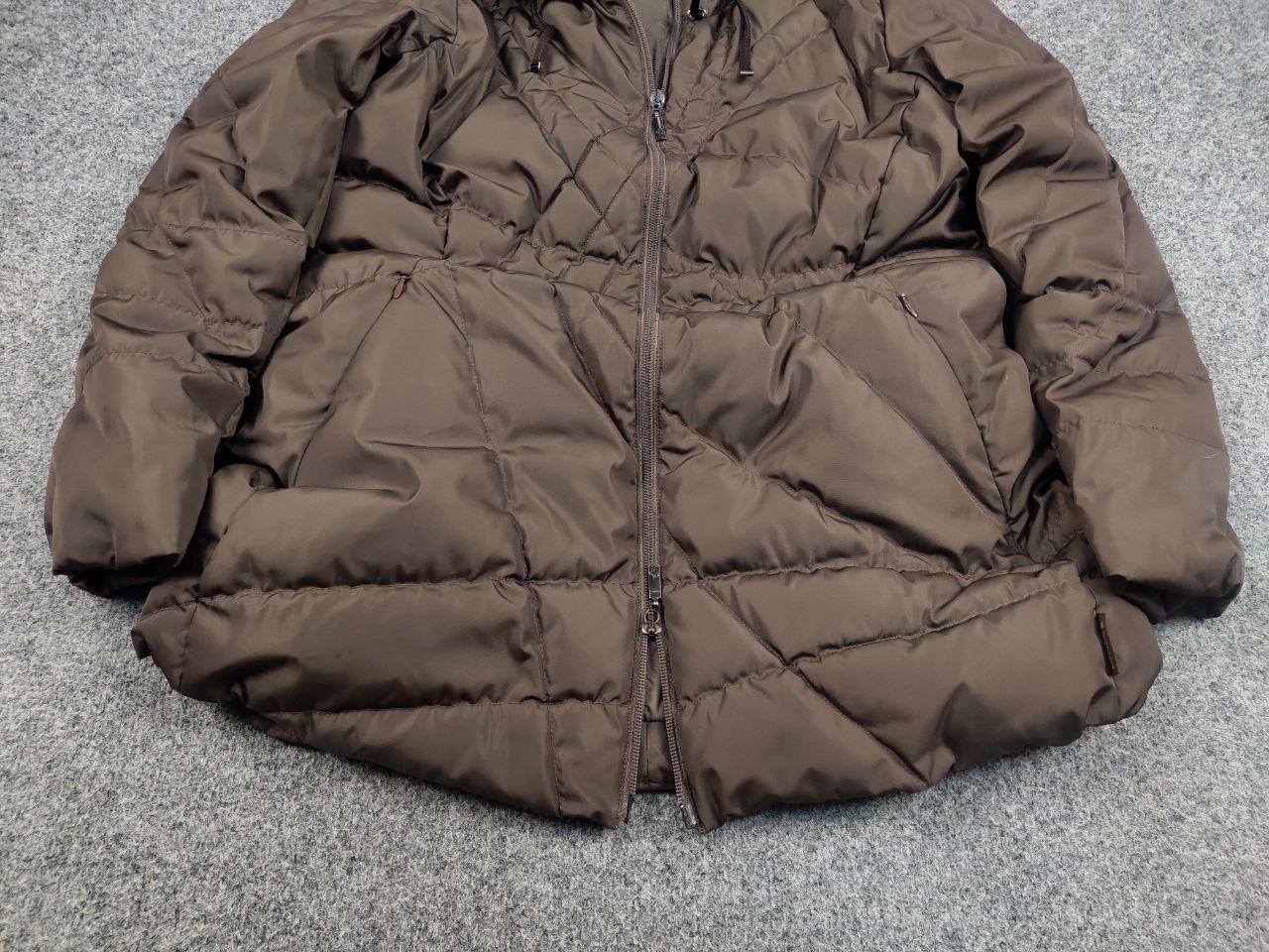 Moncler Vintage Moncler Down Puffer quality Brown Women's Jacket Size L / US 10 / IT 46 - 9 Thumbnail
