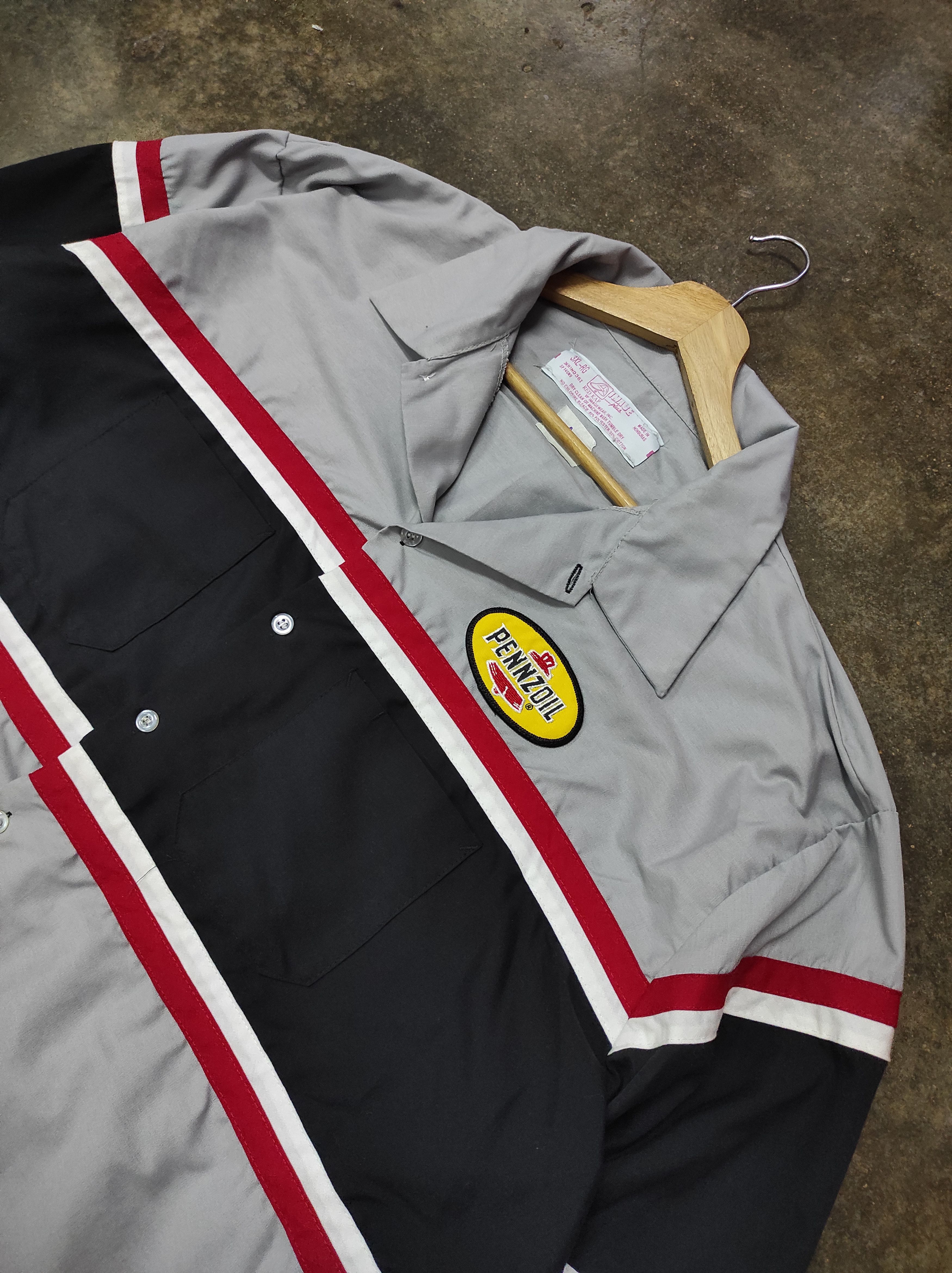 Red Kap × Sports Specialties RED KAP PENNZOIL VTG WORKERS SHIRT OVERSIZED Size US XXL / EU 58 / 5 - 2 Thumbnail
