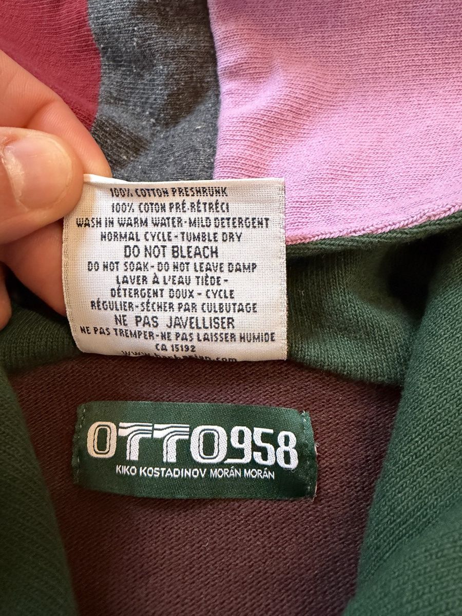 Otto Otto 958 unique hooded rugby Size US L / EU 52-54 / 3 - 4 Thumbnail