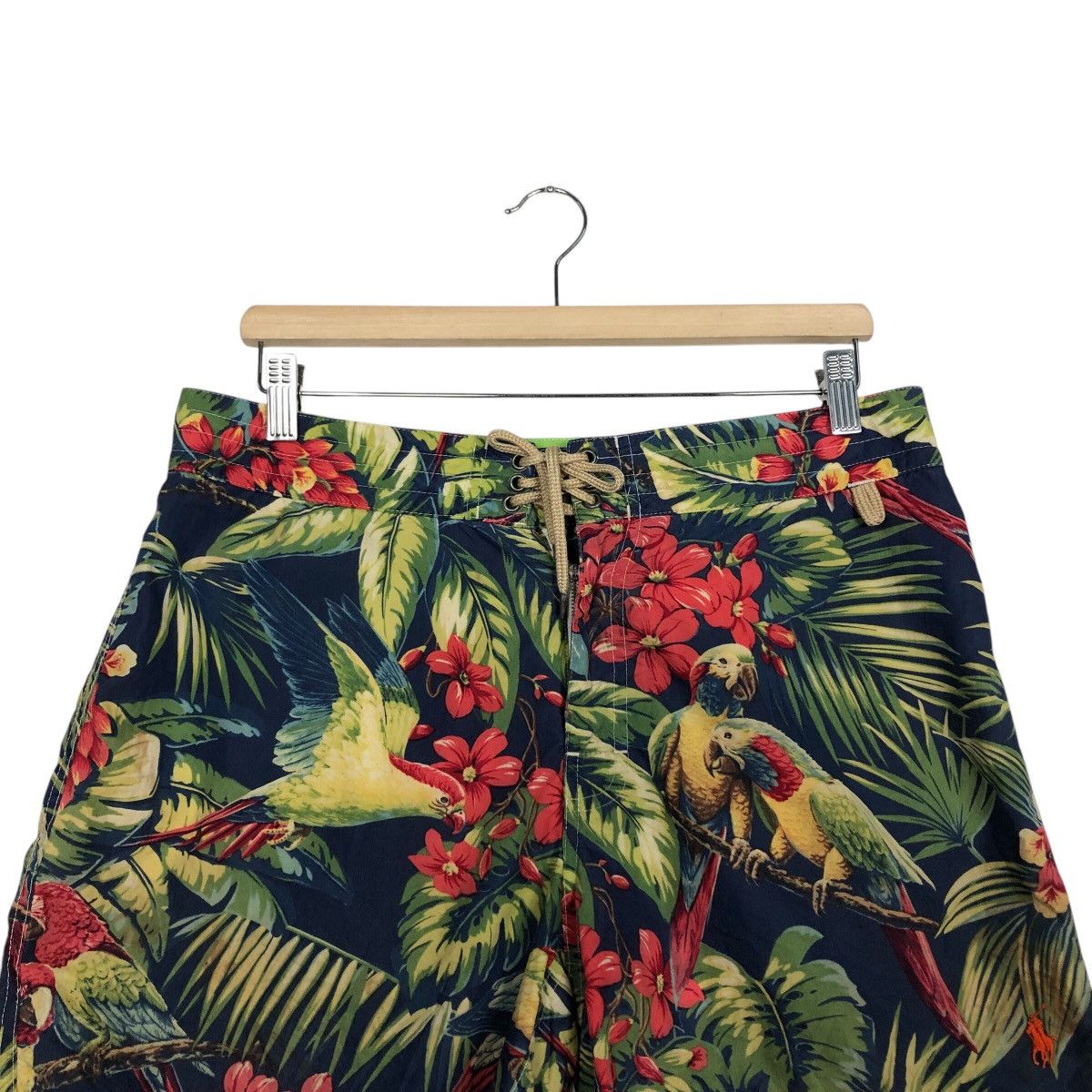 Polo Ralph Lauren 📌Vintage Short Pants Full Print Forest Polo Ralph Lauren Size US 32 / EU 48 - 4 Thumbnail