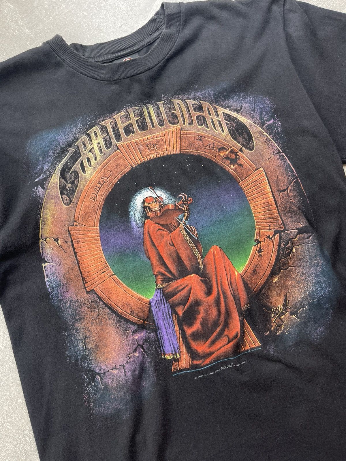 Band Tees Vintage 1997 Grateful Dead Rock Eagle T-Shirt L Fort Worth Size US L / EU 52-54 / 3 - 3 Thumbnail