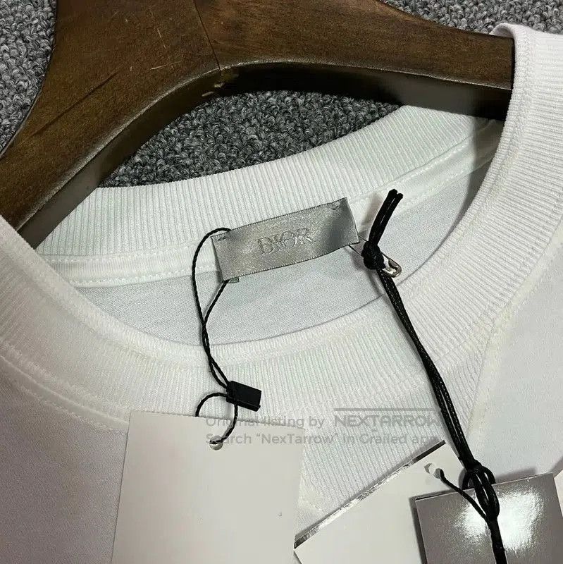 Dior Dior Summer White Cotton Men's T-Shirt . Size US M / EU 48-50 / 2 - 3 Thumbnail