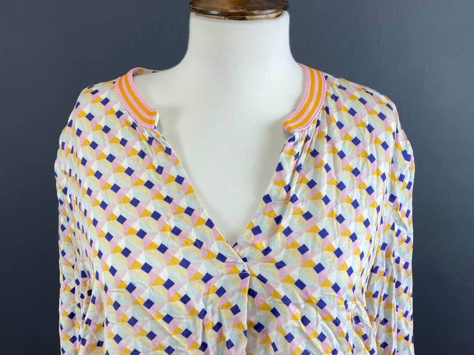 Designer Emily Van Den Bergh Multicolor Blouse Shirt Size 44 / L Size M / US 6-8 / IT 42-44 - 5 Thumbnail