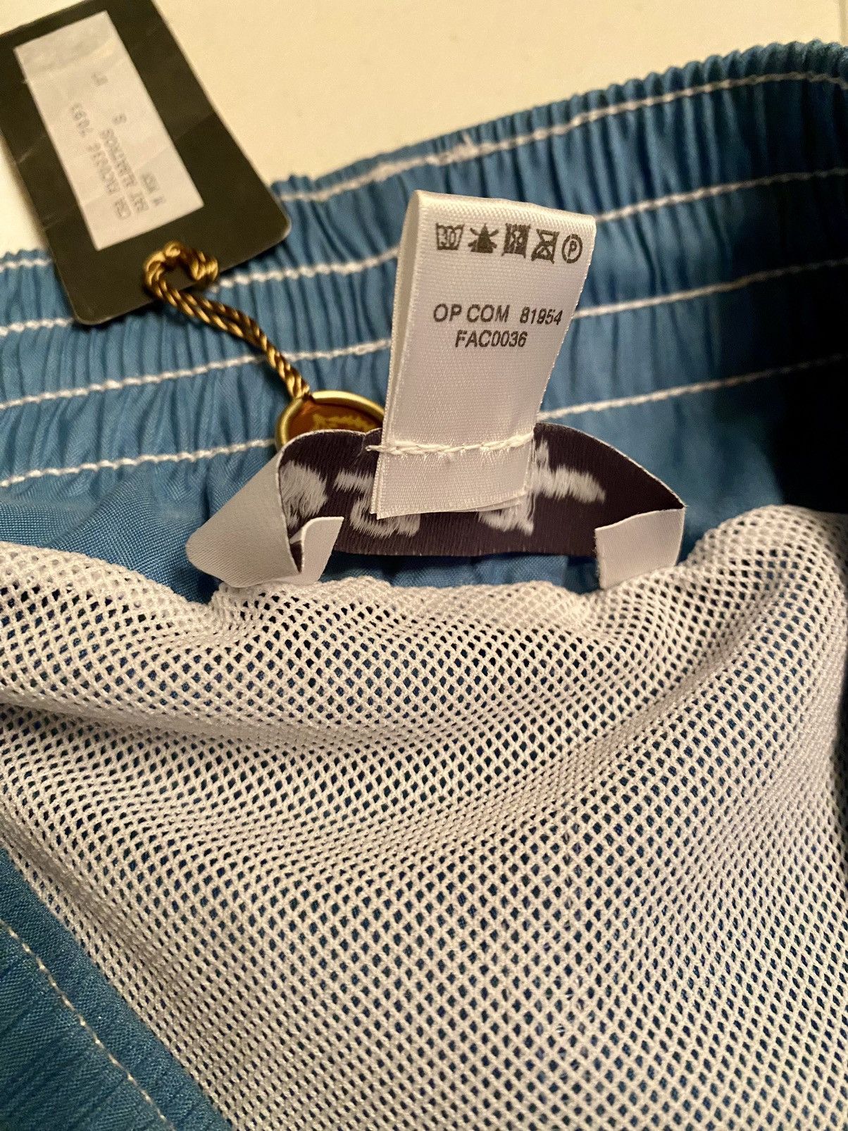 Loro Piana Loro Piana 🇮🇹 Bay Albatros Contrast Resort Swim Trunks S NWT Size US 32 / EU 48 - 9 Thumbnail