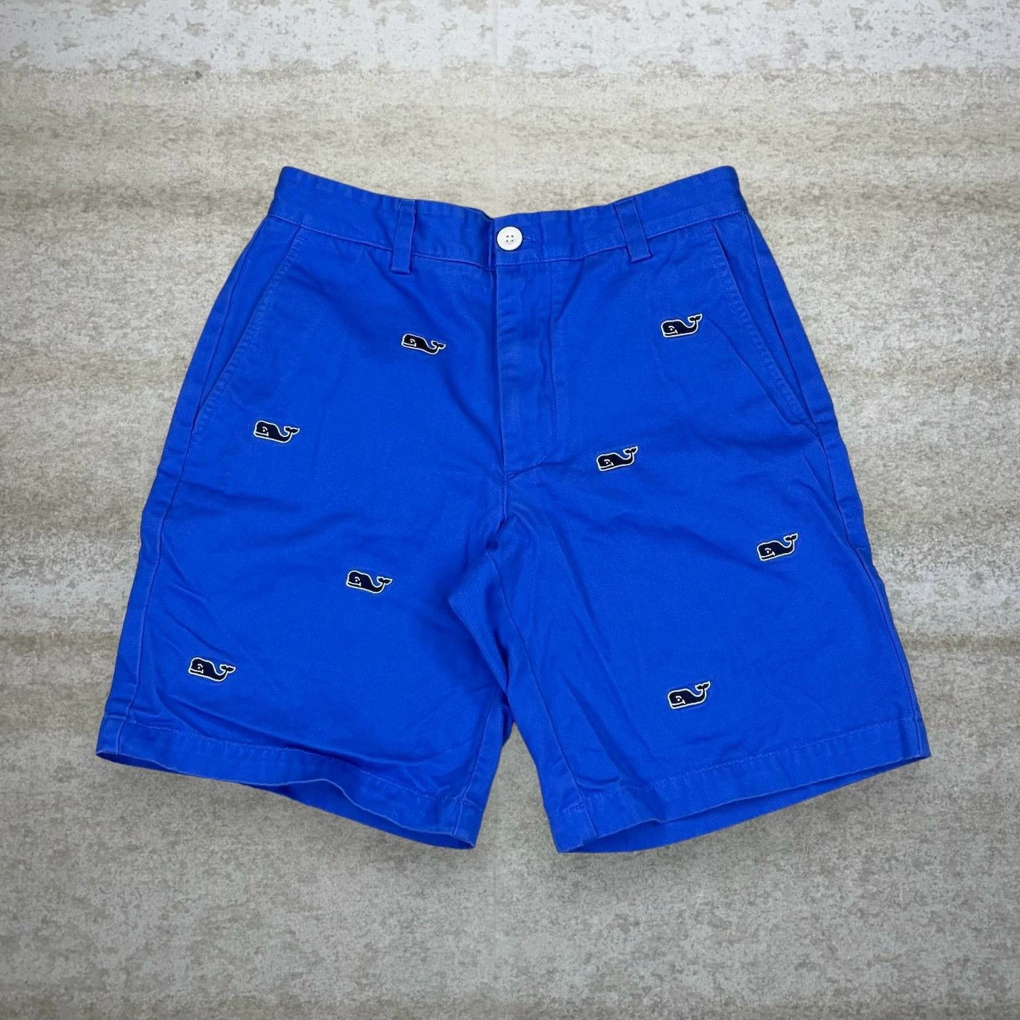 Vineyard Vines Vintage Y2K Vineyard Vines Khakis Short 28x8 Blue Multi Logo Size US 28 / EU 44 - 2 Thumbnail