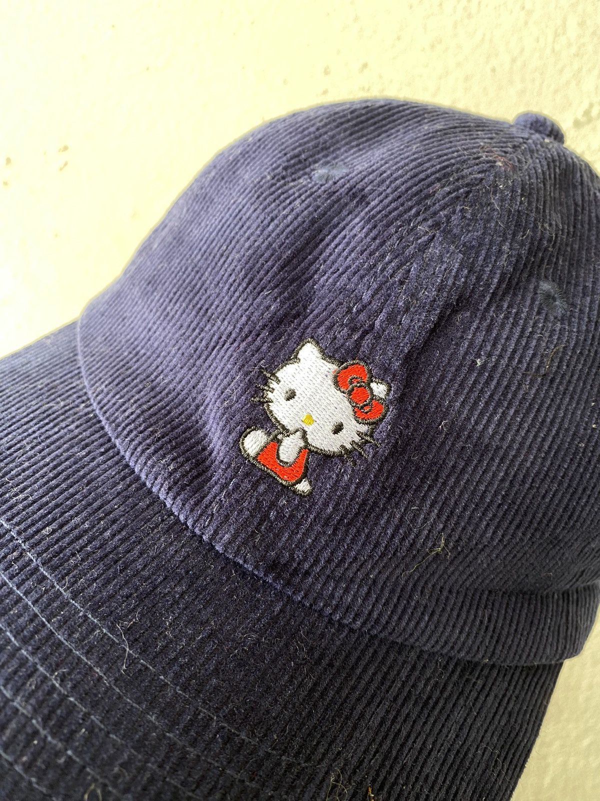 Japanese Brand × Other 🔥HELLO KITTY SANRIO CORDUROY CAP Size ONE SIZE - 2 Thumbnail