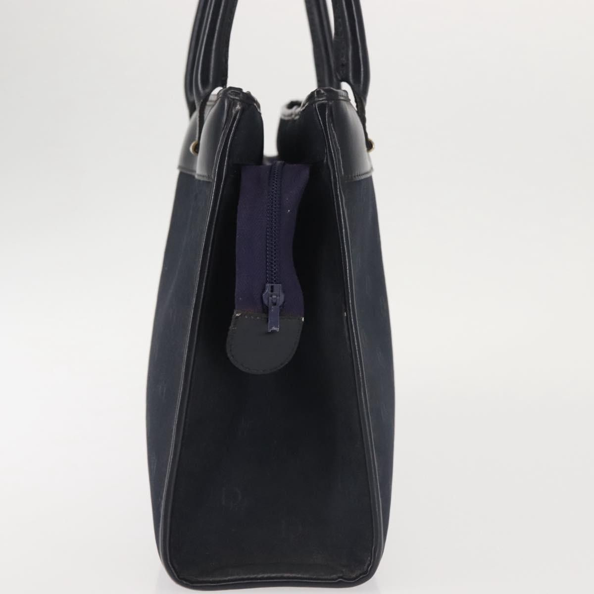 Dior DIOR Honeycomb Canvas Hand Bag Navy Gold Size ONE SIZE - 5 Thumbnail