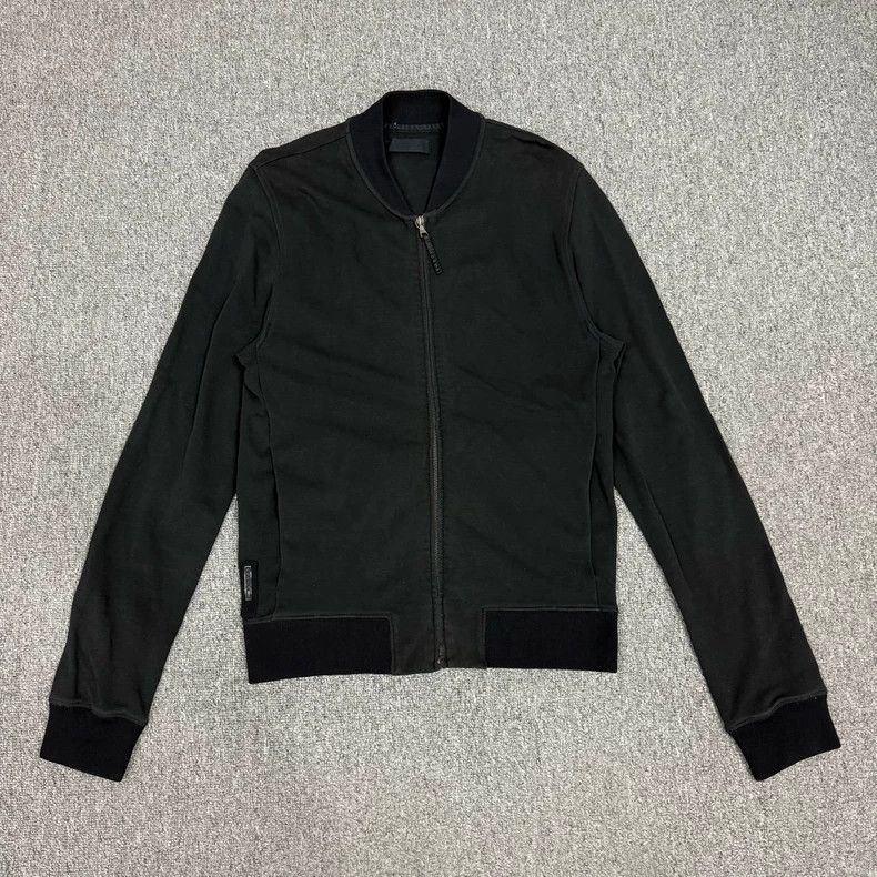 Prada Prada Black Logo Hem Jacket Coat - dmc Size US M / EU 48-50 / 2 - 1 Thumbnail