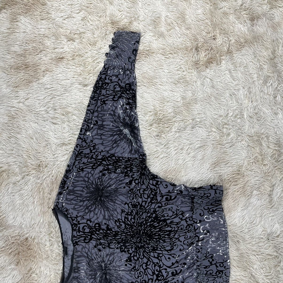 Vivienne Tam Vivienne Tam Velvet Rosette Longsleeves Top Size XL / US 12-14 / IT 48-50 - 2 Thumbnail