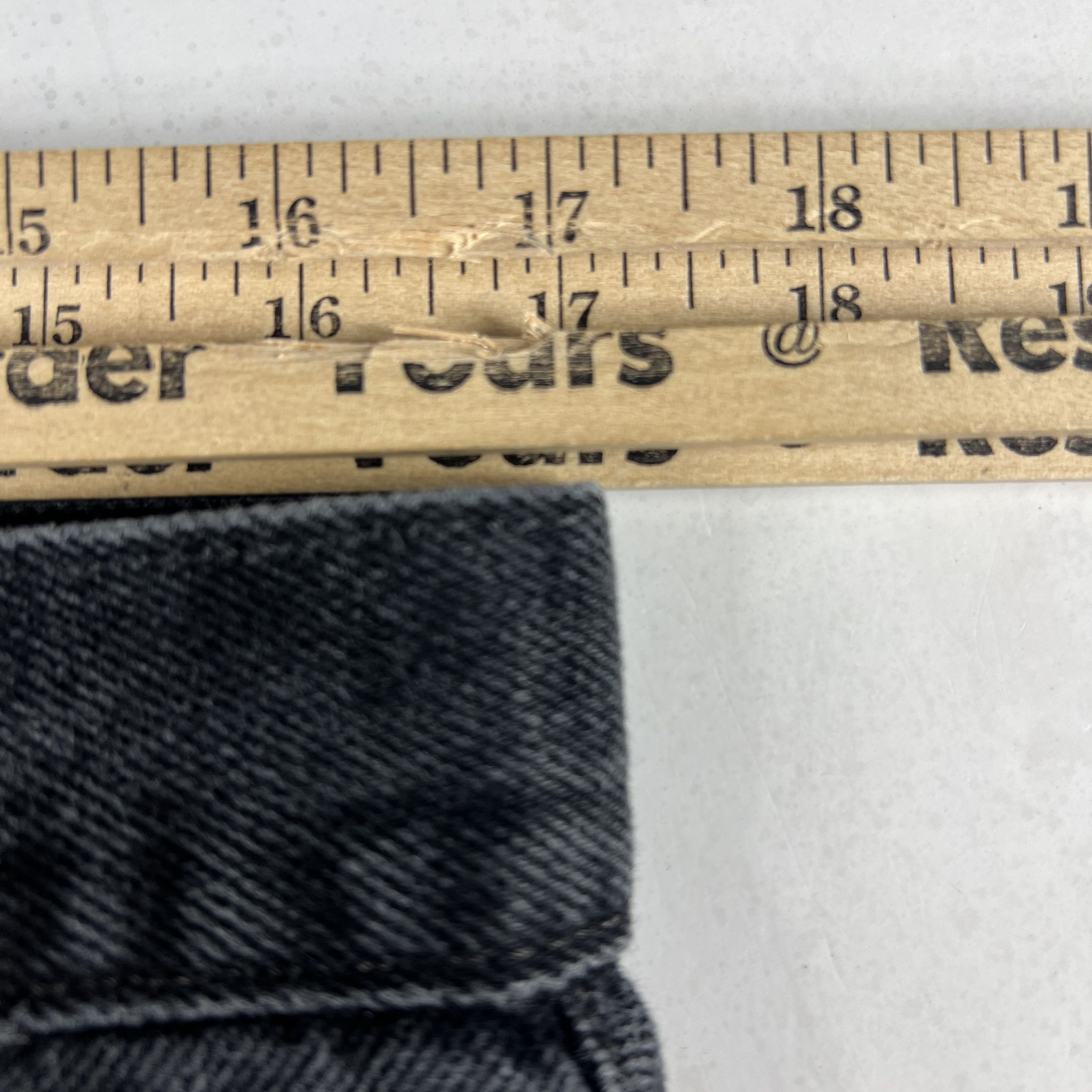 Levi's × Vintage Y2K Levi's Jeans 550 Relaxed Black Faded Denim Size US 34 / EU 50 - 22 Thumbnail